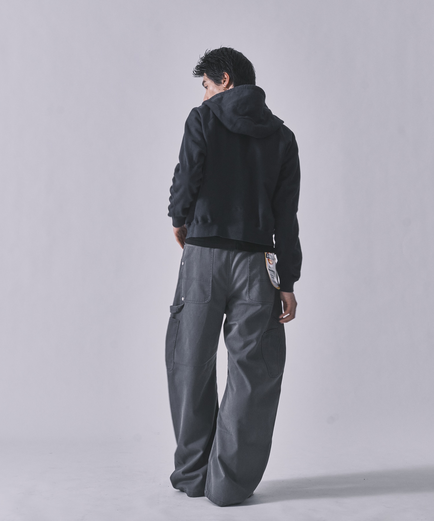conz パンツ Dickies×CONZ DOUBLE KNEE CURVED LEG PANTS(1 GREY): CONZ: MENS