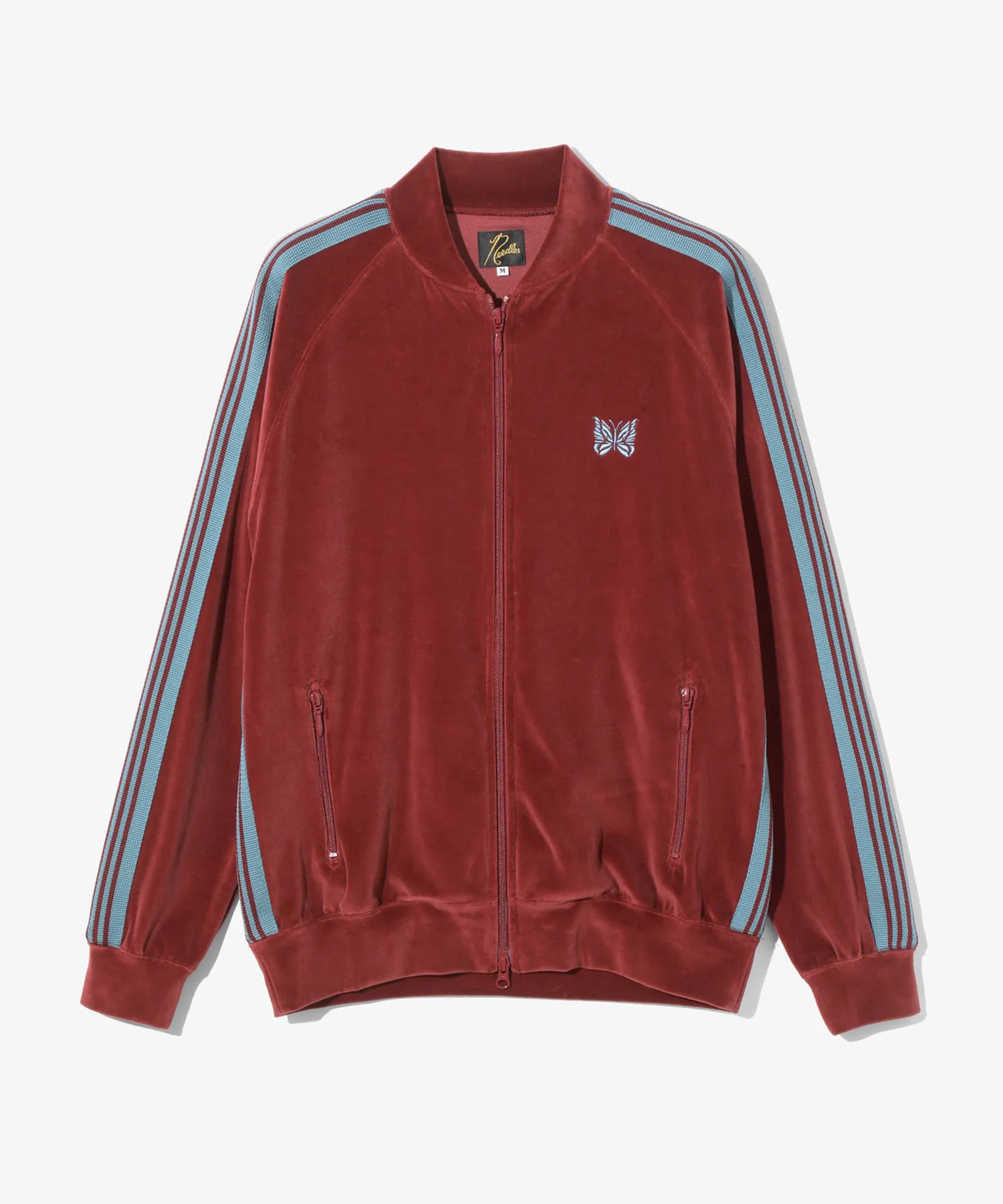 『Rib Collar Track Jacket-C/PE Velour』 Rib Collar Track Jacket C/PE Velour(S WINE): Needles: MENS