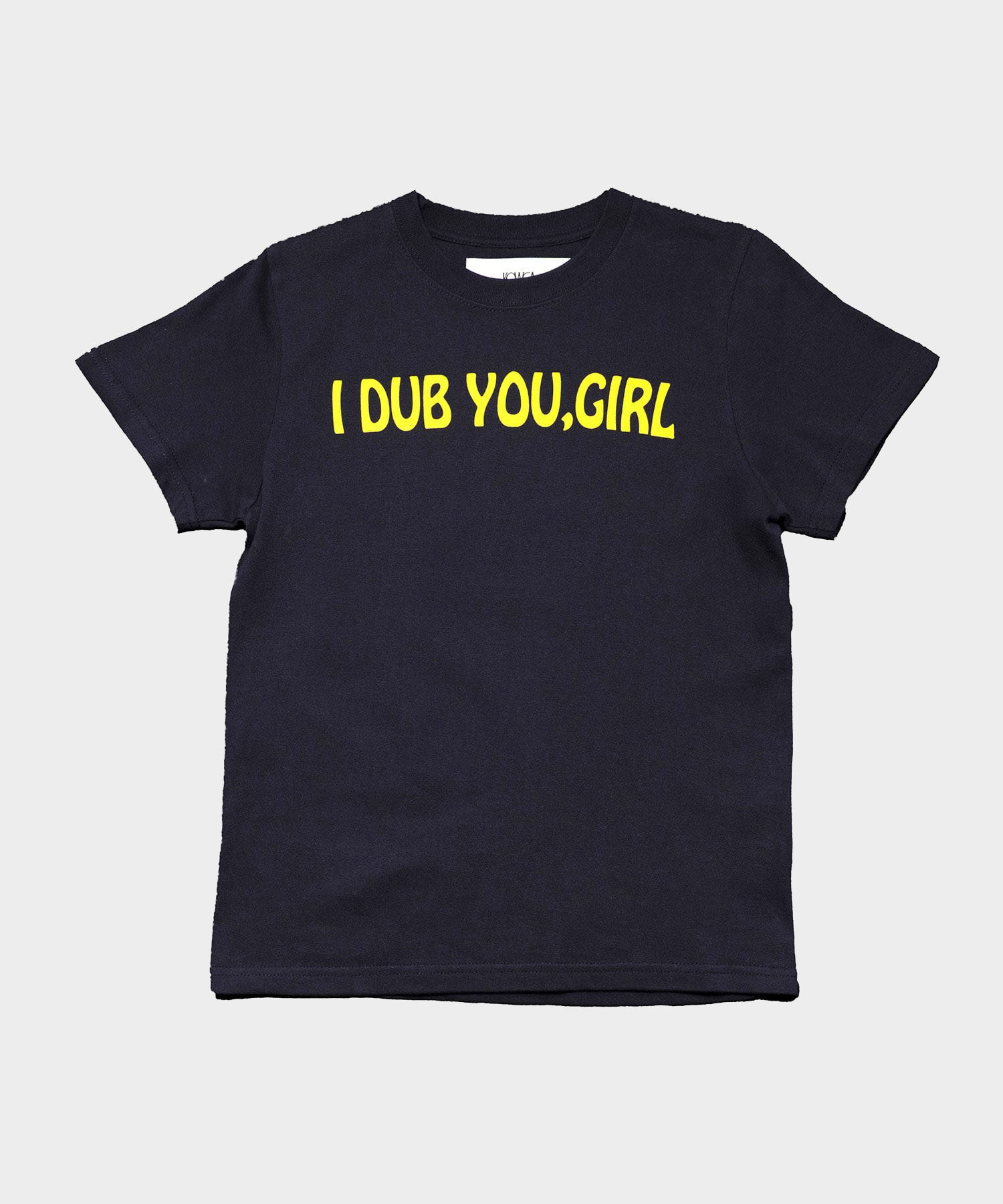 KOWGA I DUB YOU GIRL TEE｜コウガ アイ ダブ ユー ガール Tシャツ｜WHITE