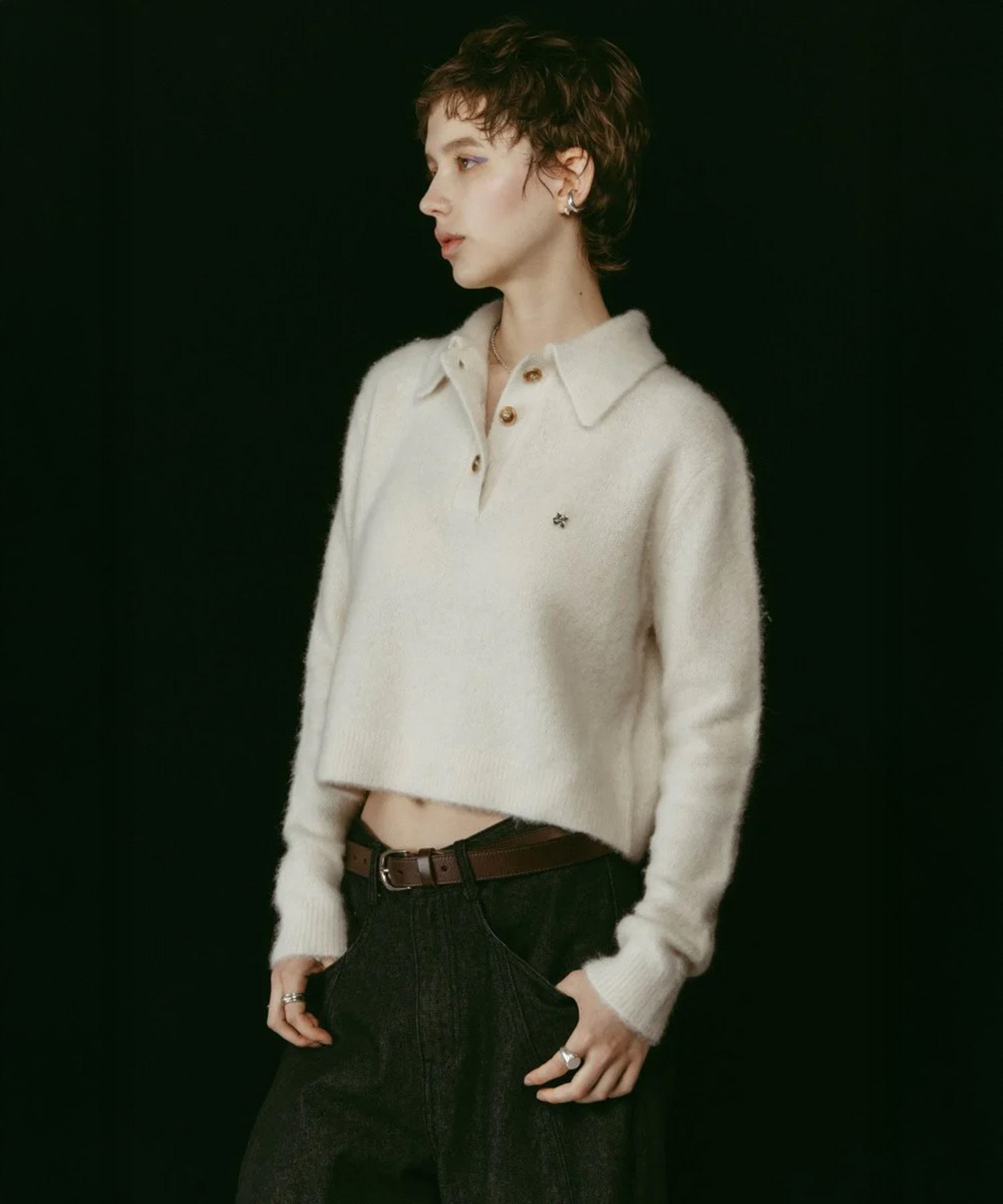 fox over polo-neck knit Knuth Marf