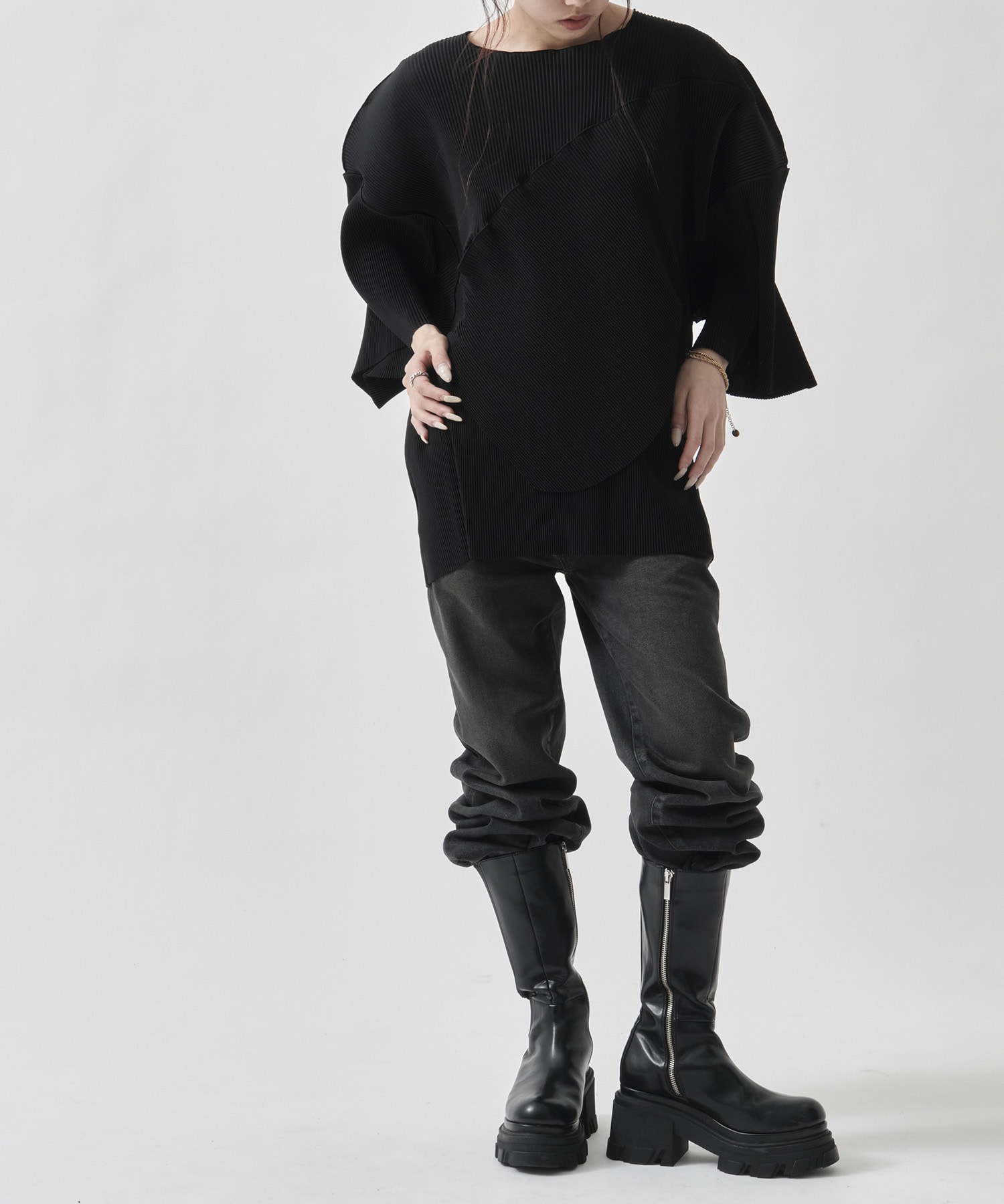 TODO WAVE RELAX TOP SHORT SLEEVE kotohayokozawa