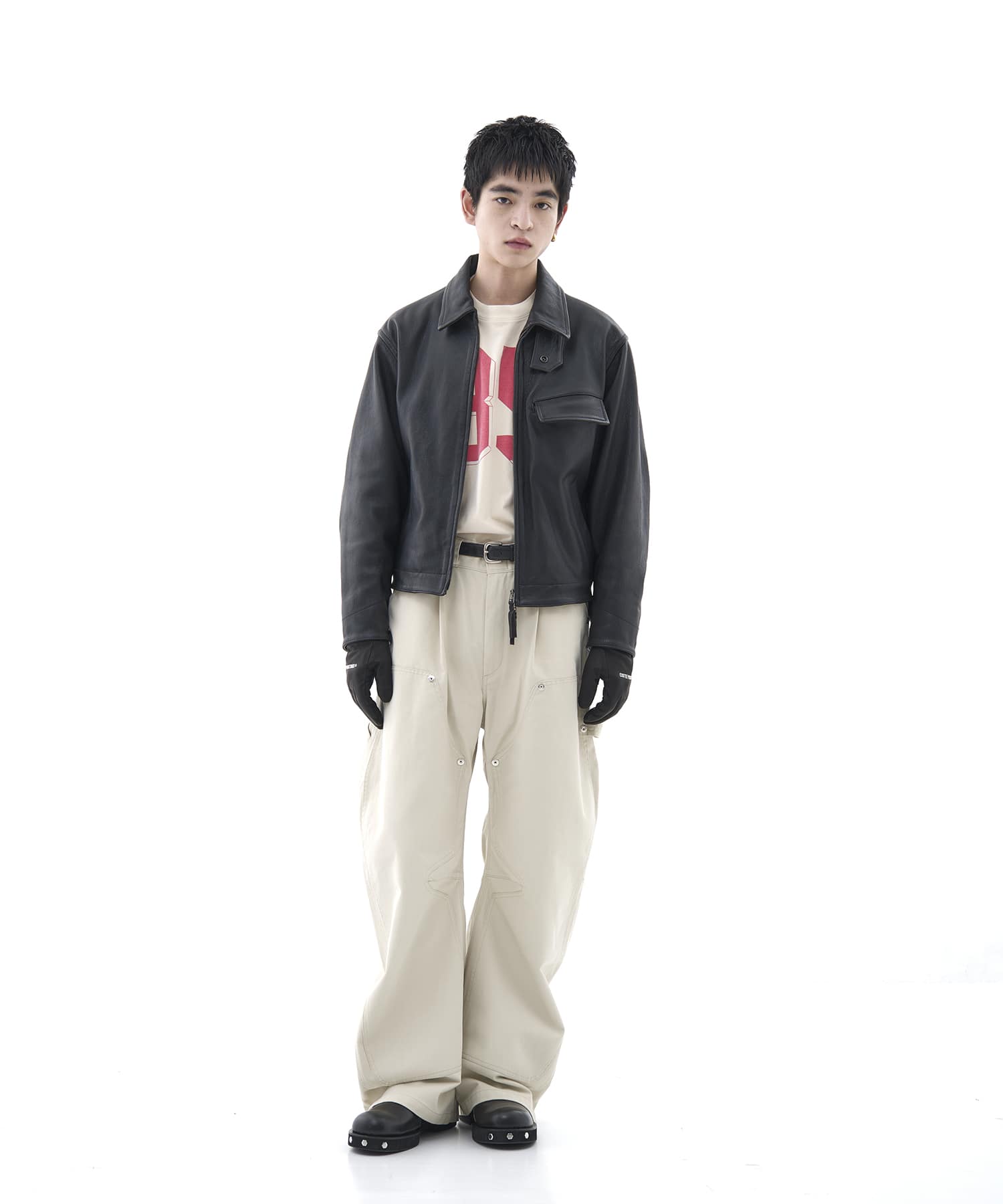 Dickies×CONZ DOUBLE KNEE CURVED LEG PANTS CONZ