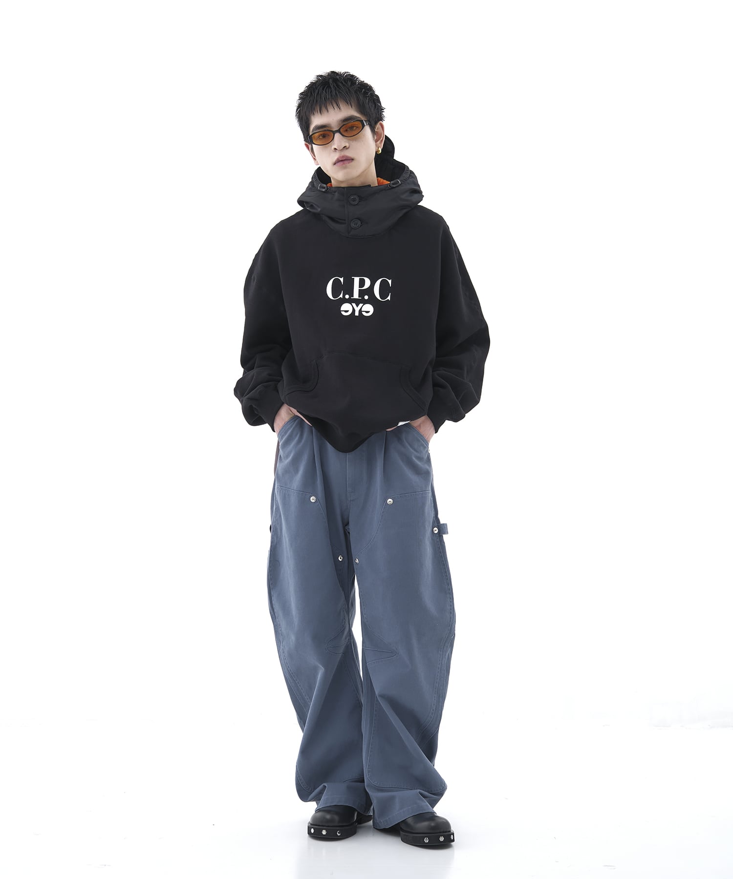 Dickies×CONZ DOUBLE KNEE CURVED LEG PANTS CONZ