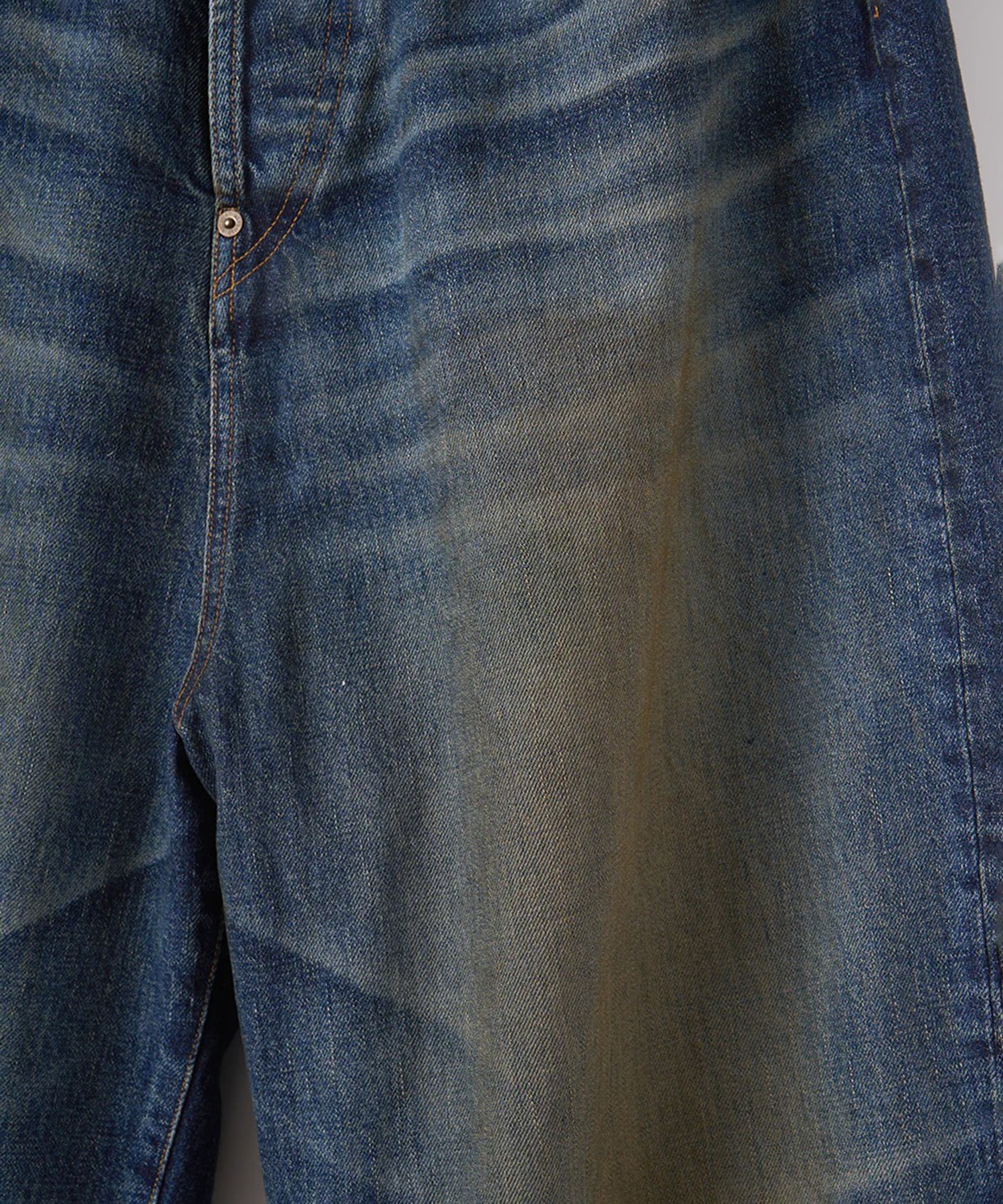 FRESH MAN DENIM WIDE PANTS USED refomed