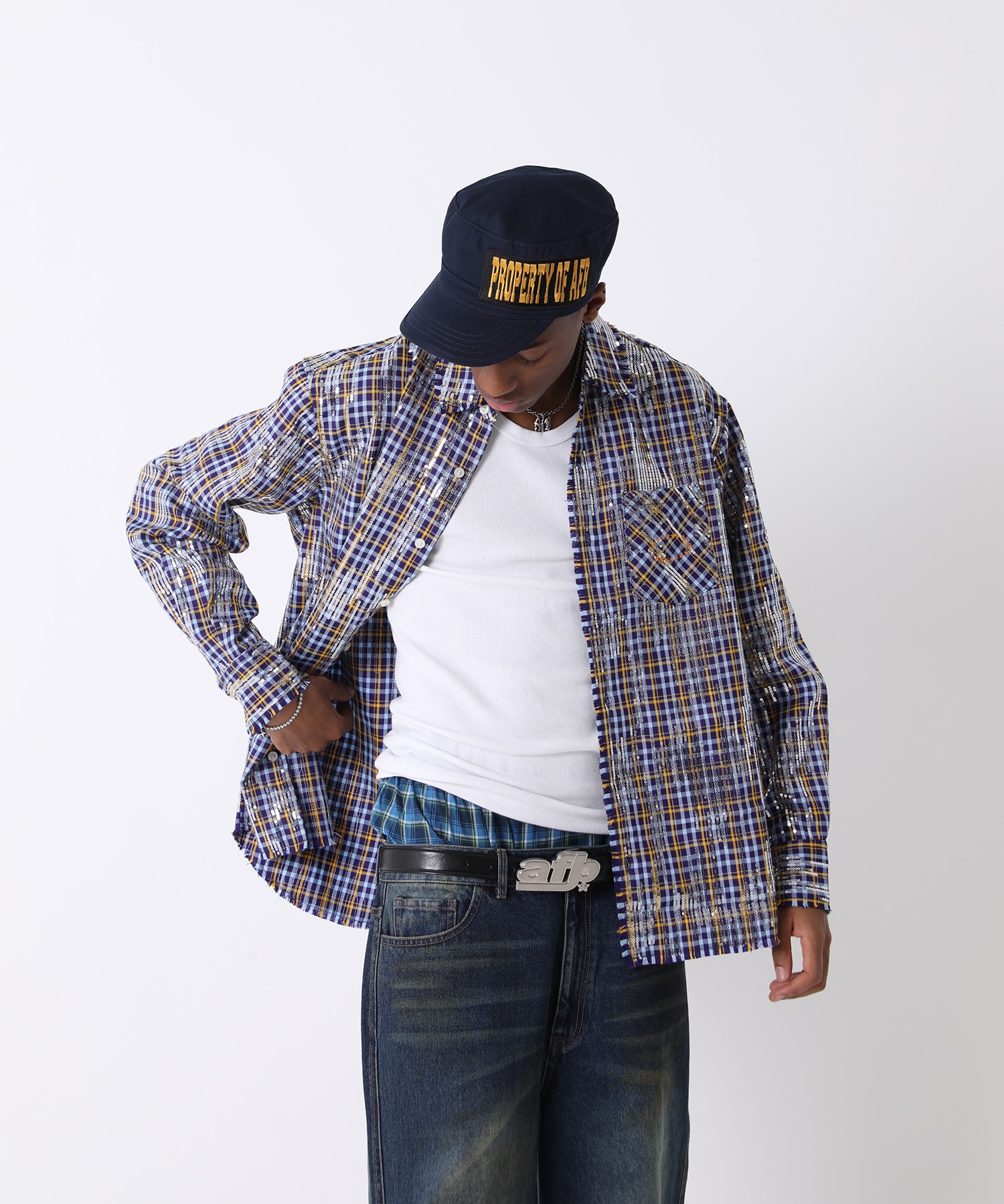 SPANGLE SHIRTS L/S AFB