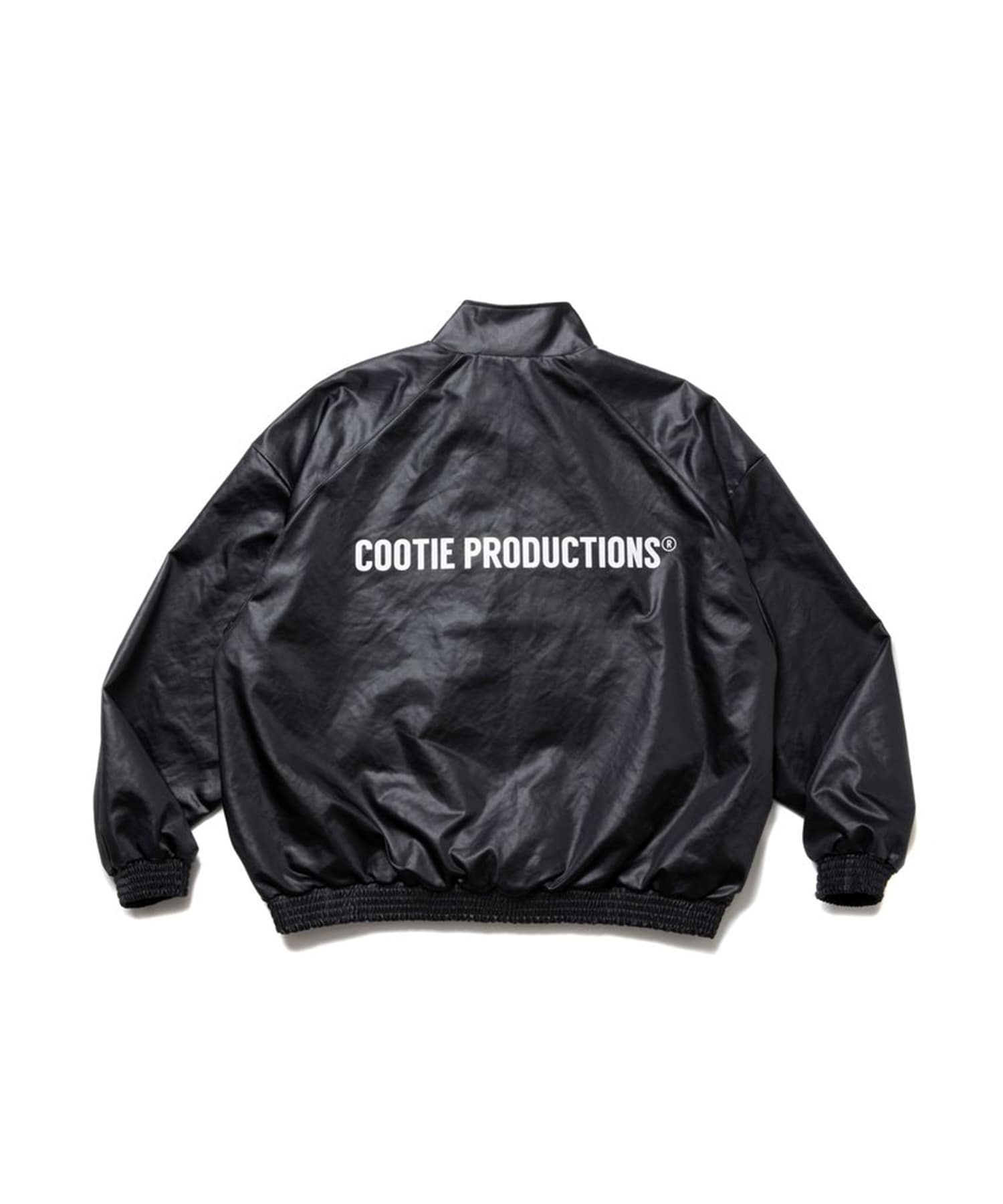 Damp Coated Satin Track Jacket COOTIE PRODUCTIONS