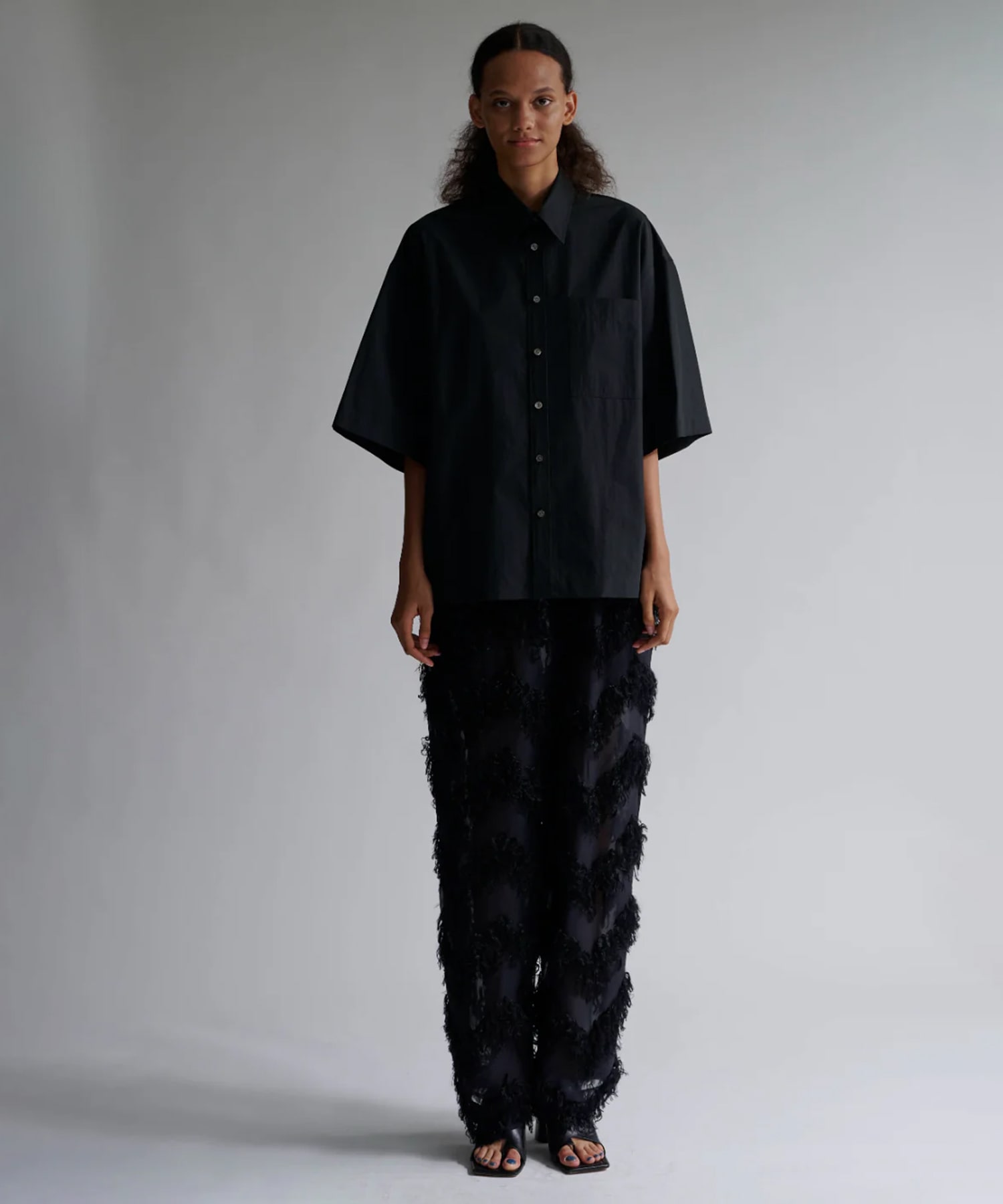 Cotton Short Sleeve Shirt INSCRIRE