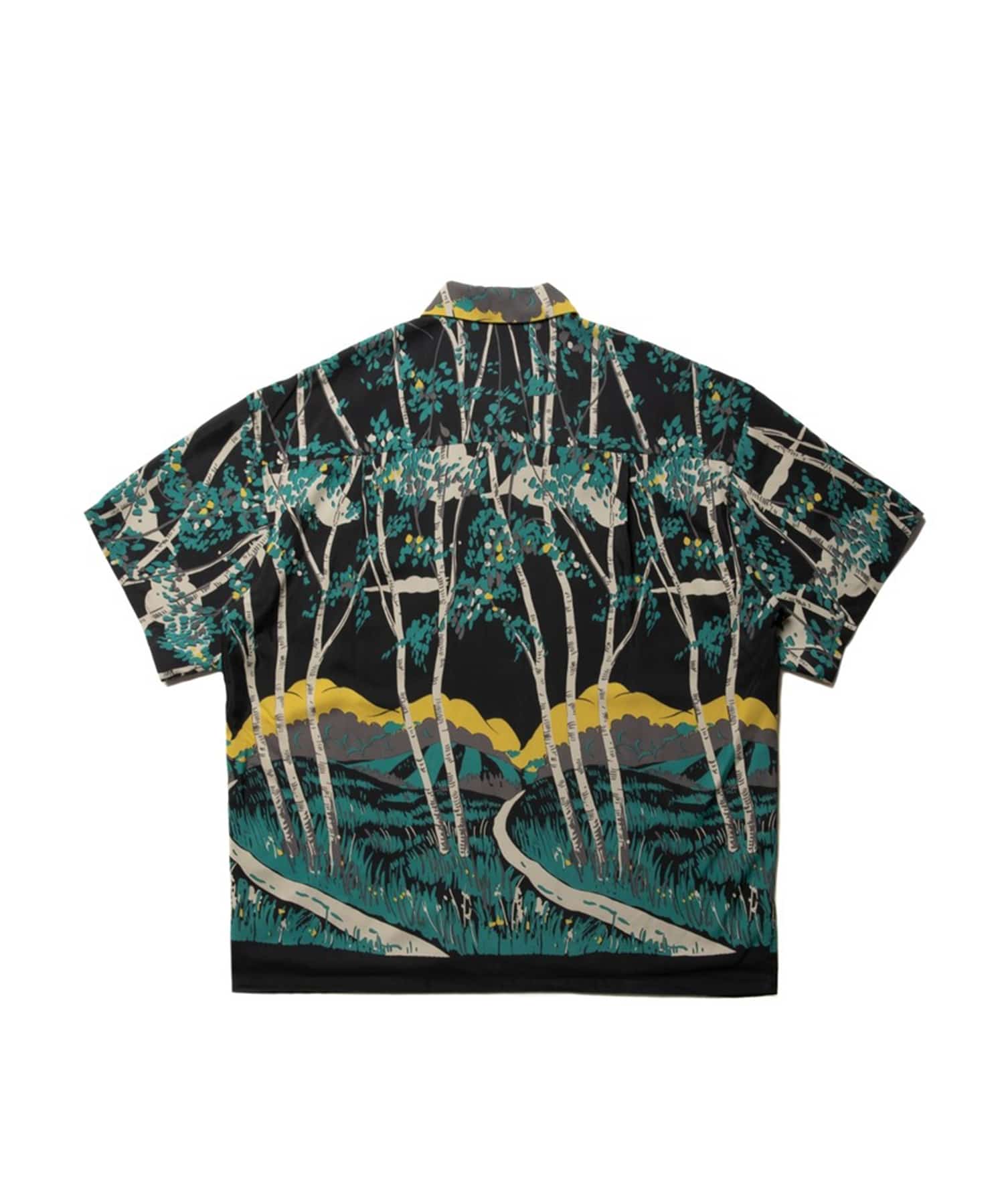 Rayon Open Collar S/S Shirts 