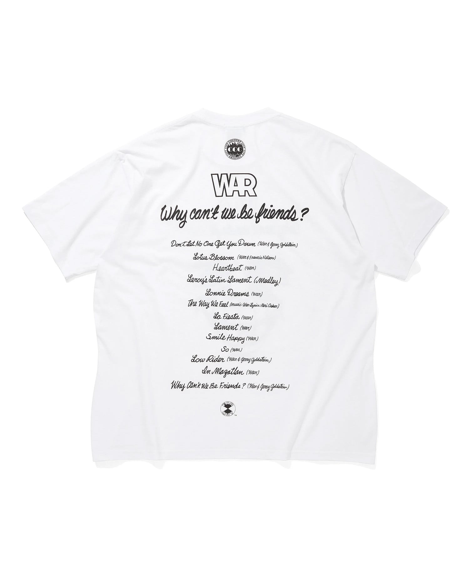 CITY COUNTRY CITYx WAR_COTTON POCKET T-SHIRT_WHY CANT WE BE CITY COUNTRY CITY