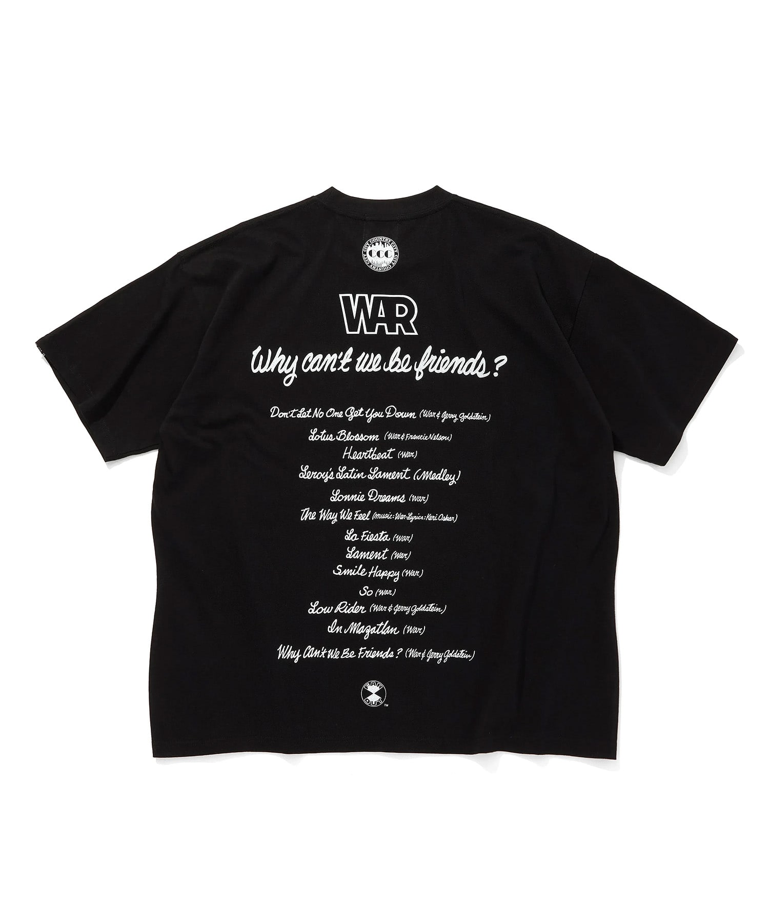 CITY COUNTRY CITYx WAR_COTTON POCKET T-SHIRT_WHY CANT WE BE CITY COUNTRY CITY
