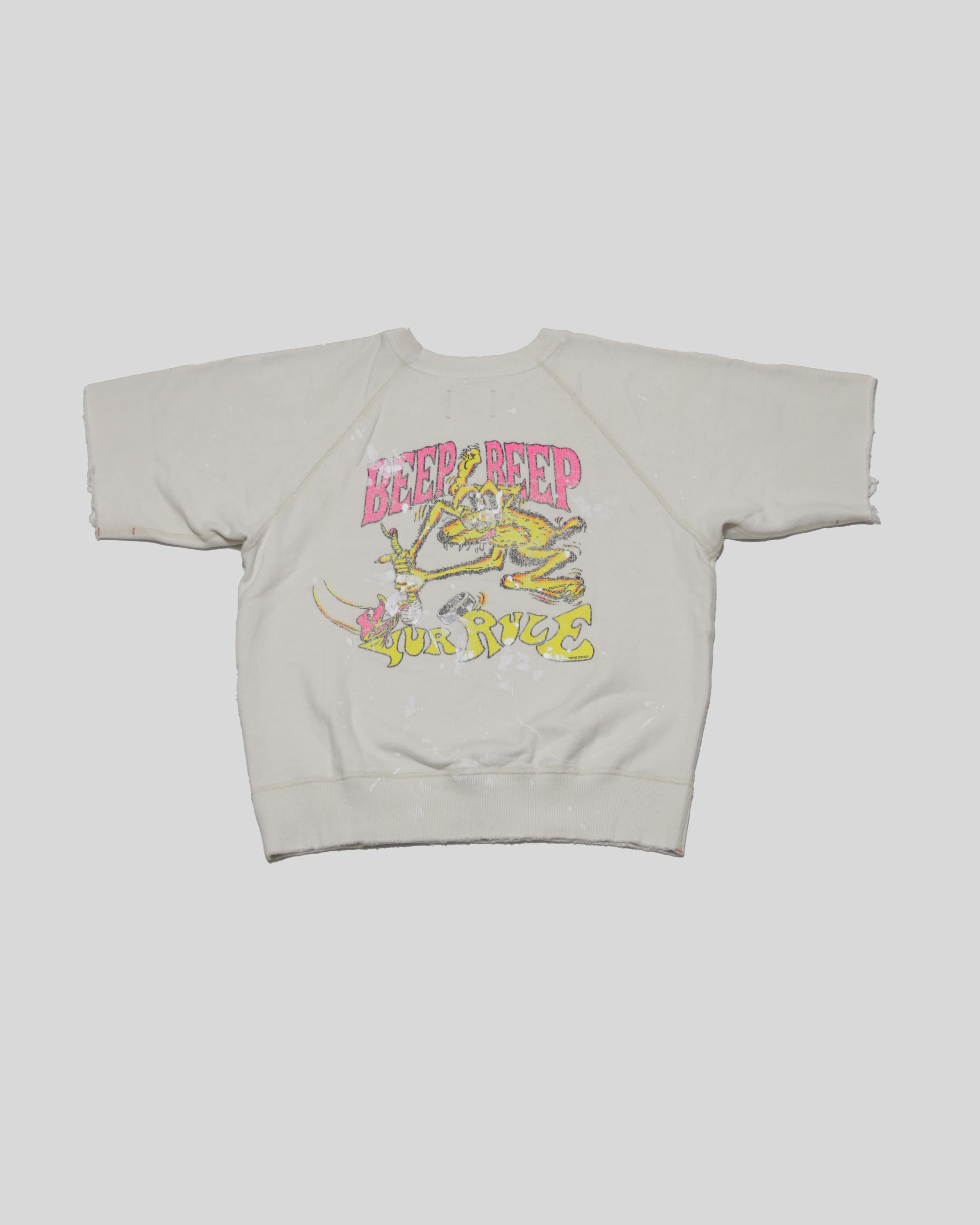 Short sleeve sweat 加工 HANS