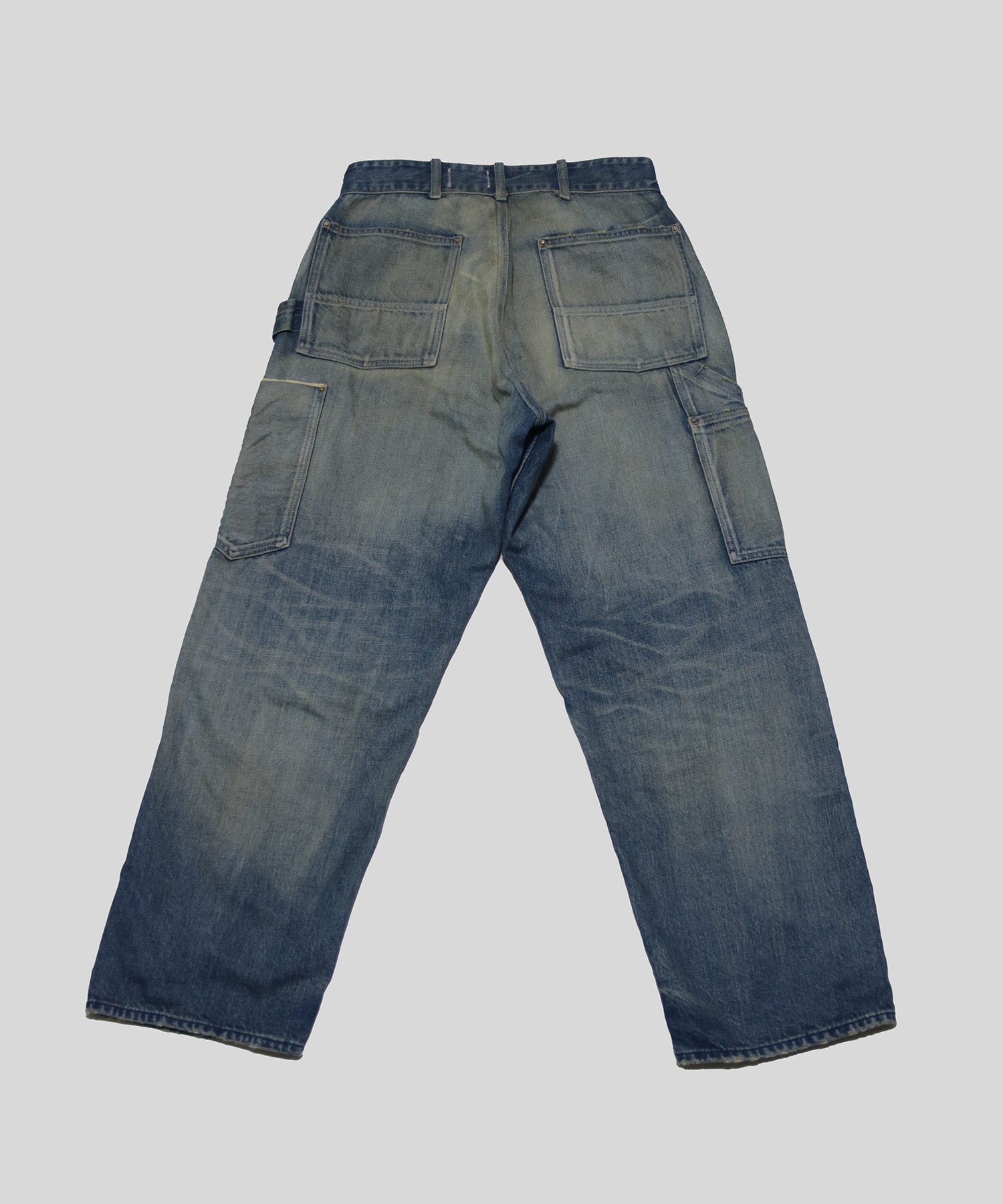 Selvage denim painter pants fade HANS