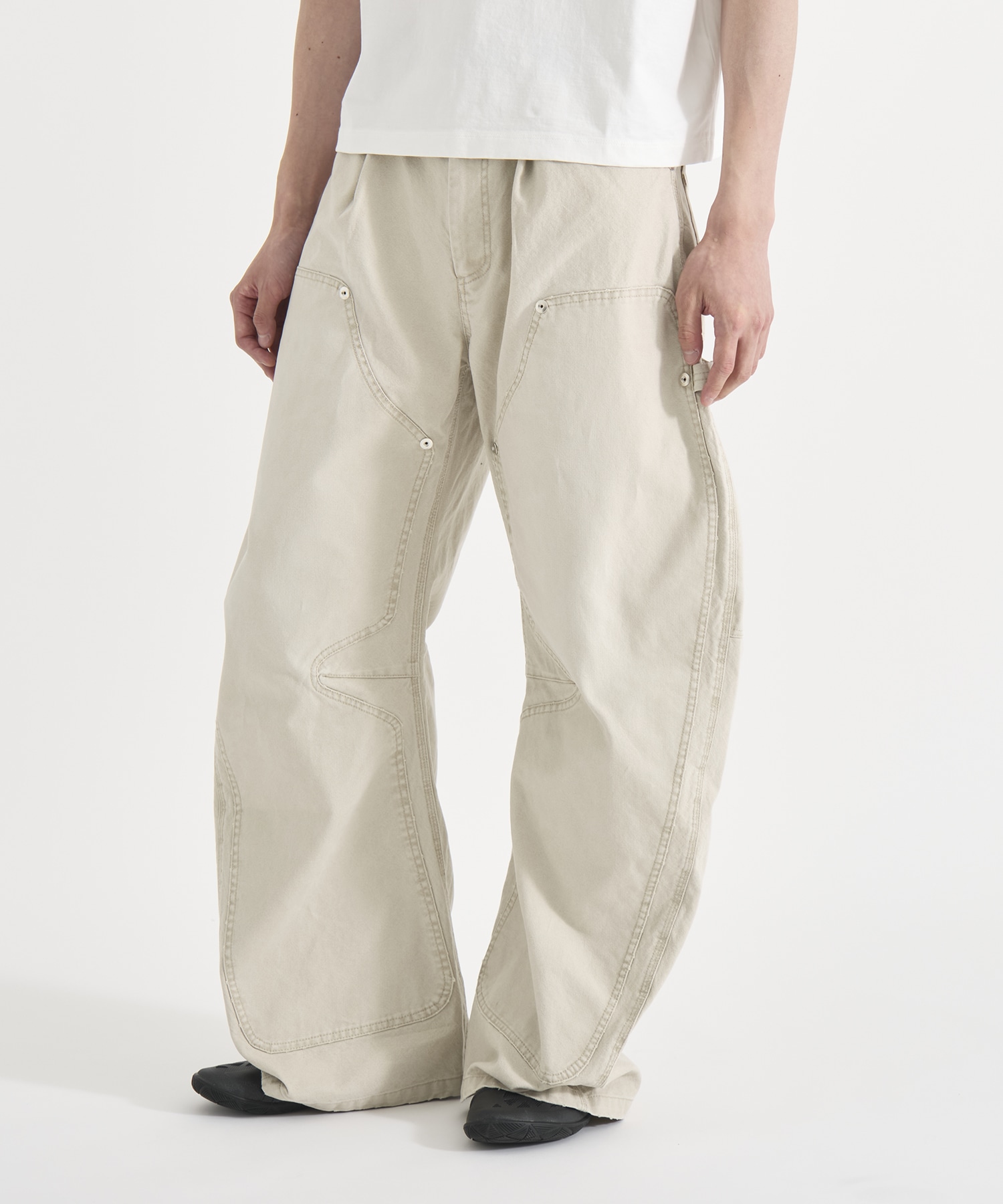 ダックダブルニーカブレッグパンツ CONZ