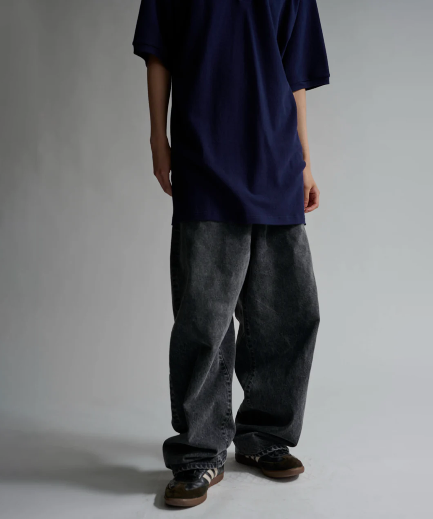Color Denim Balloon Pants INSCRIRE