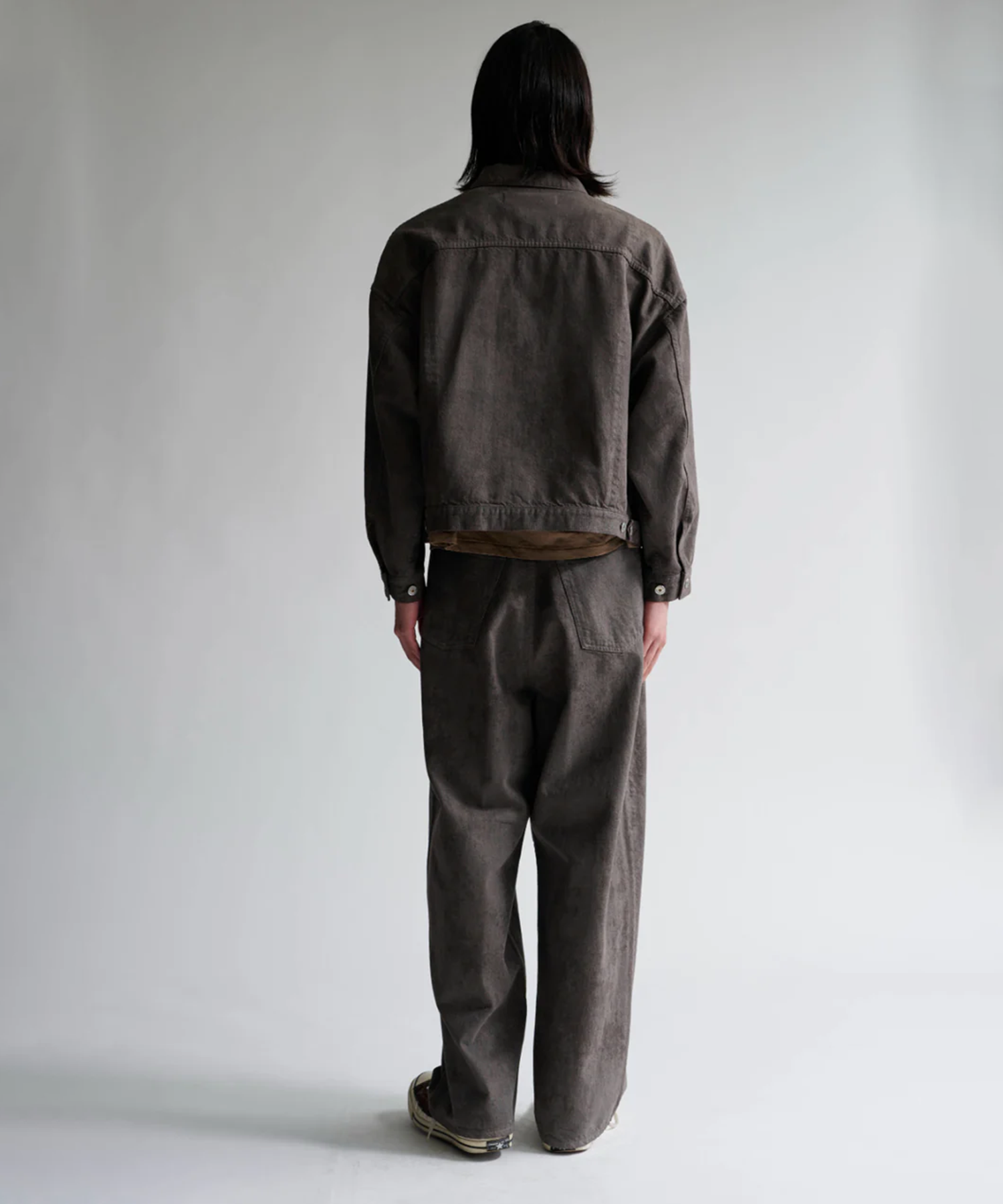 Color Denim Balloon Pants INSCRIRE
