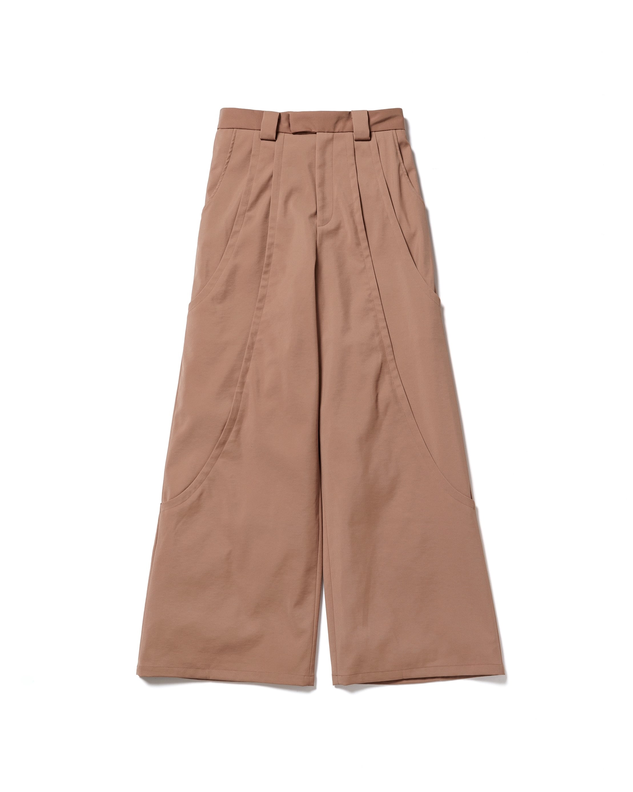 TUCK WIDE PANTS GOAT ESSENCE