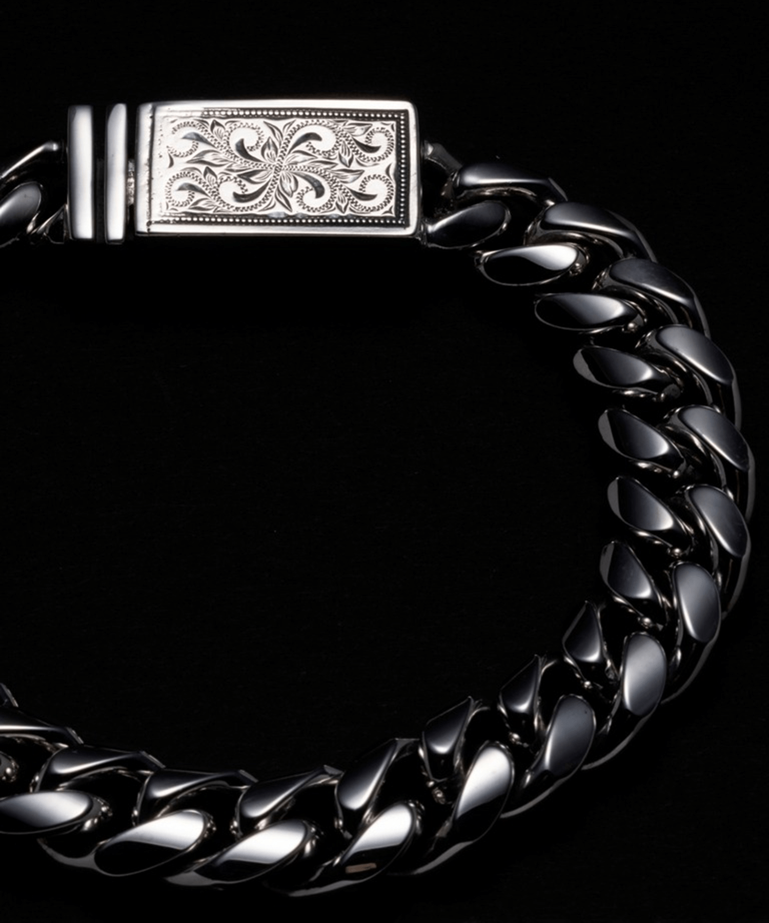 Engraved Box Clasp Bracelet Antidote BUYERS CLUB