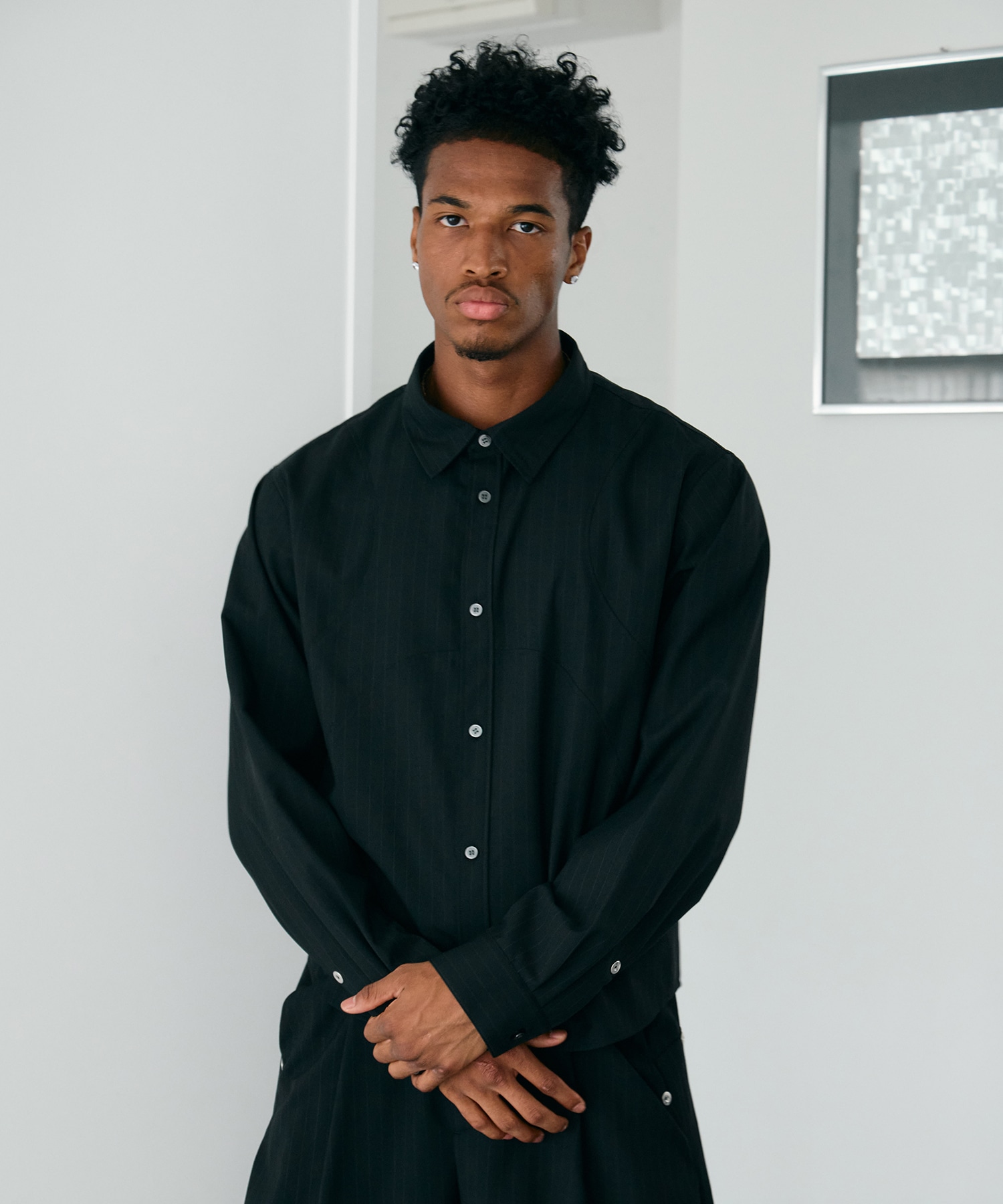 PANELED COMPACT SHIRT CONZ