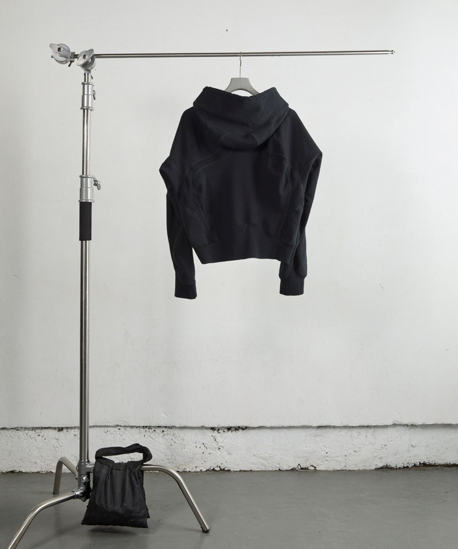 PANELLED ZIP UP HOODIE NVRFRGT