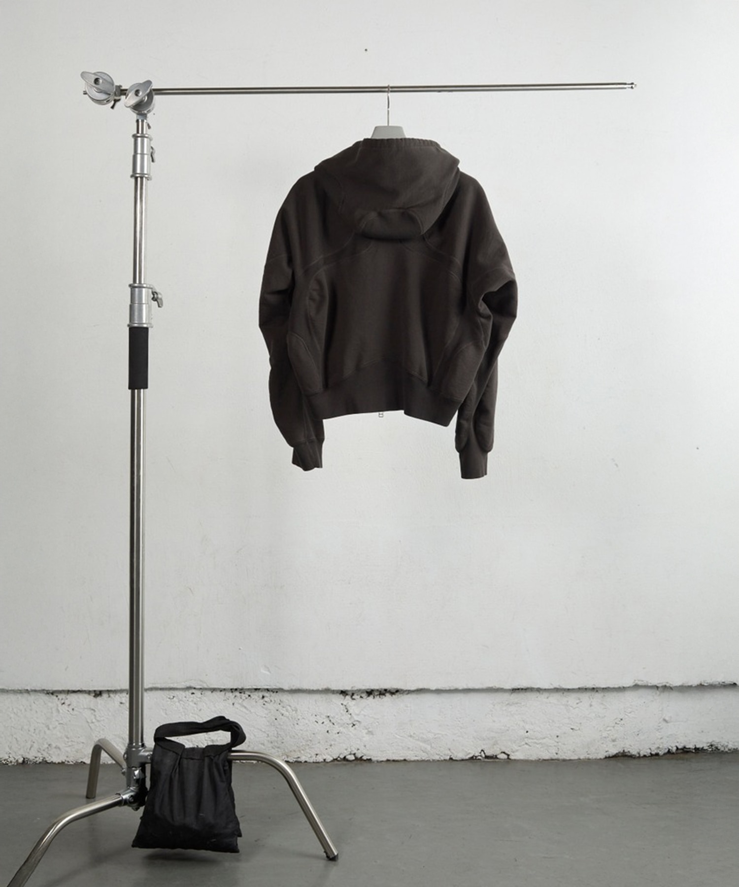 PANELLED ZIP UP HOODIE NVRFRGT