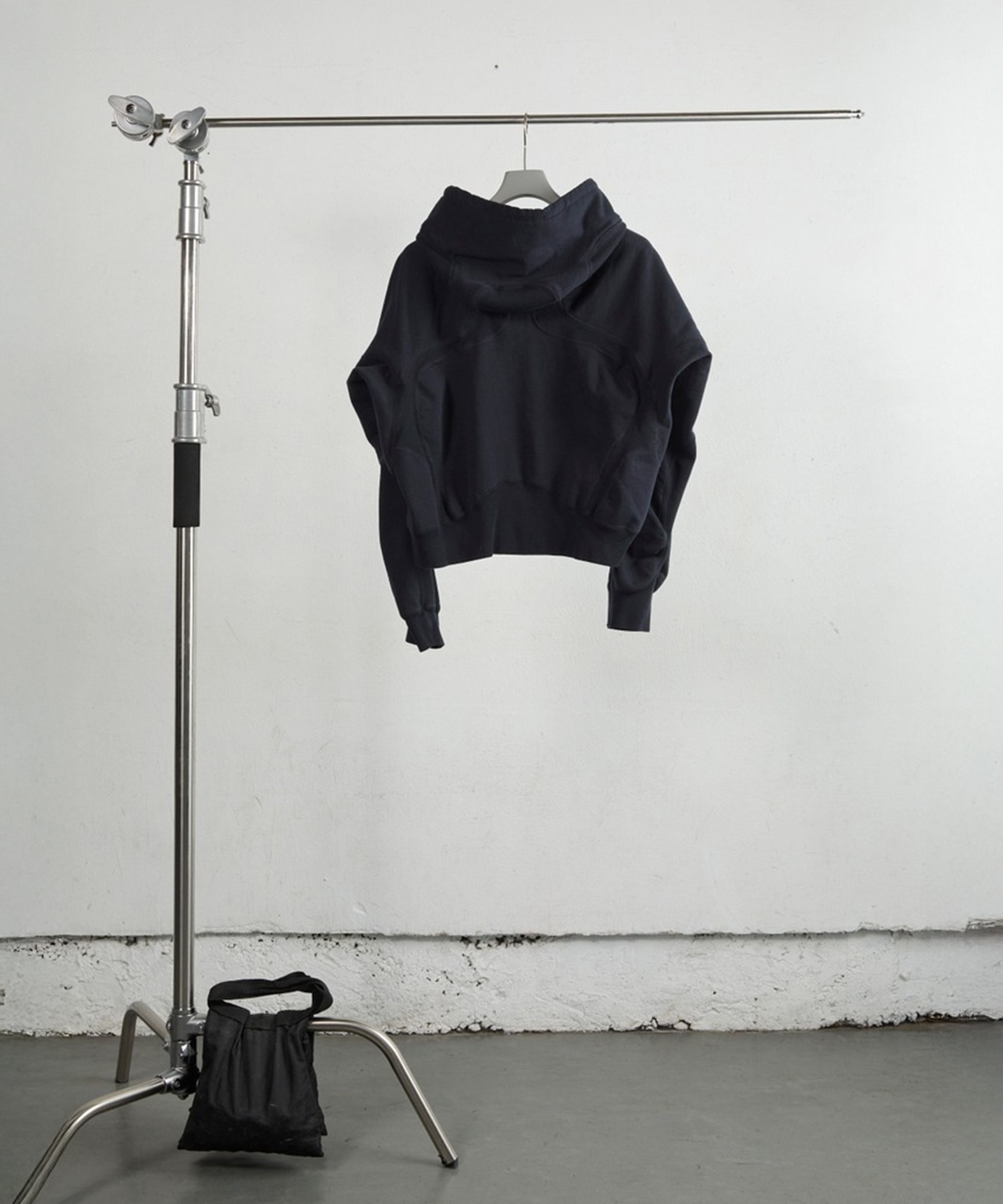 PANELLED ZIP UP HOODIE NVRFRGT