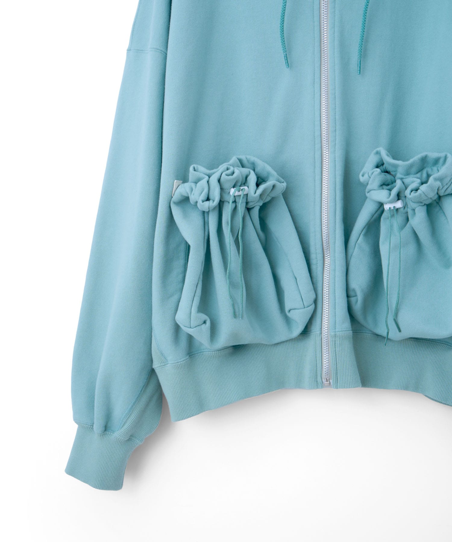 KINCHAKU ZIPUP HOODIE refomed