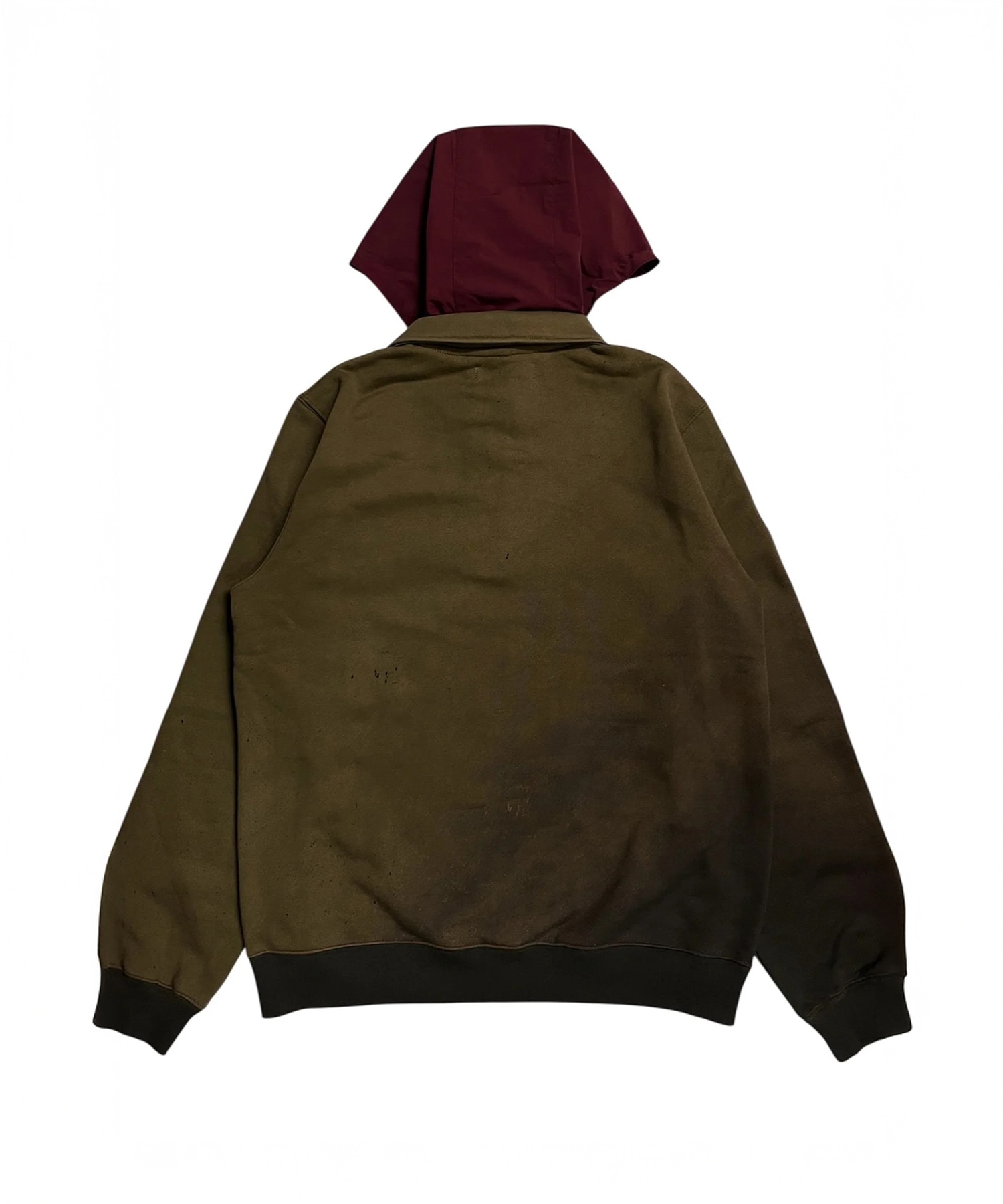 GRADATION HOODED POLO SWEATER PARANOID
