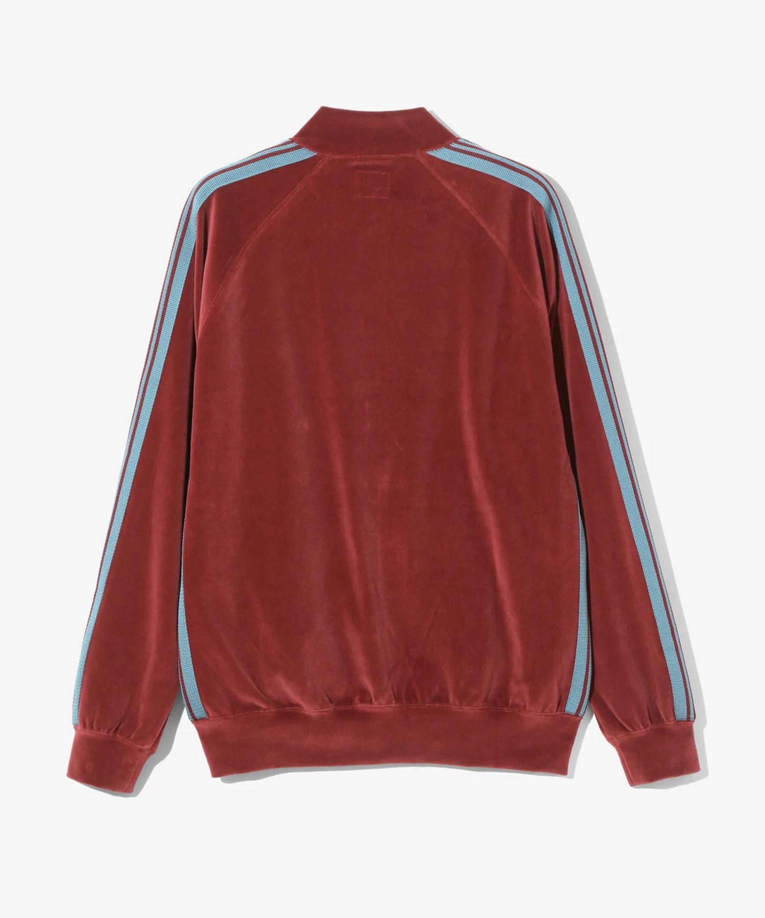 Rib Collar Track Jacket C/PE Velour Needles