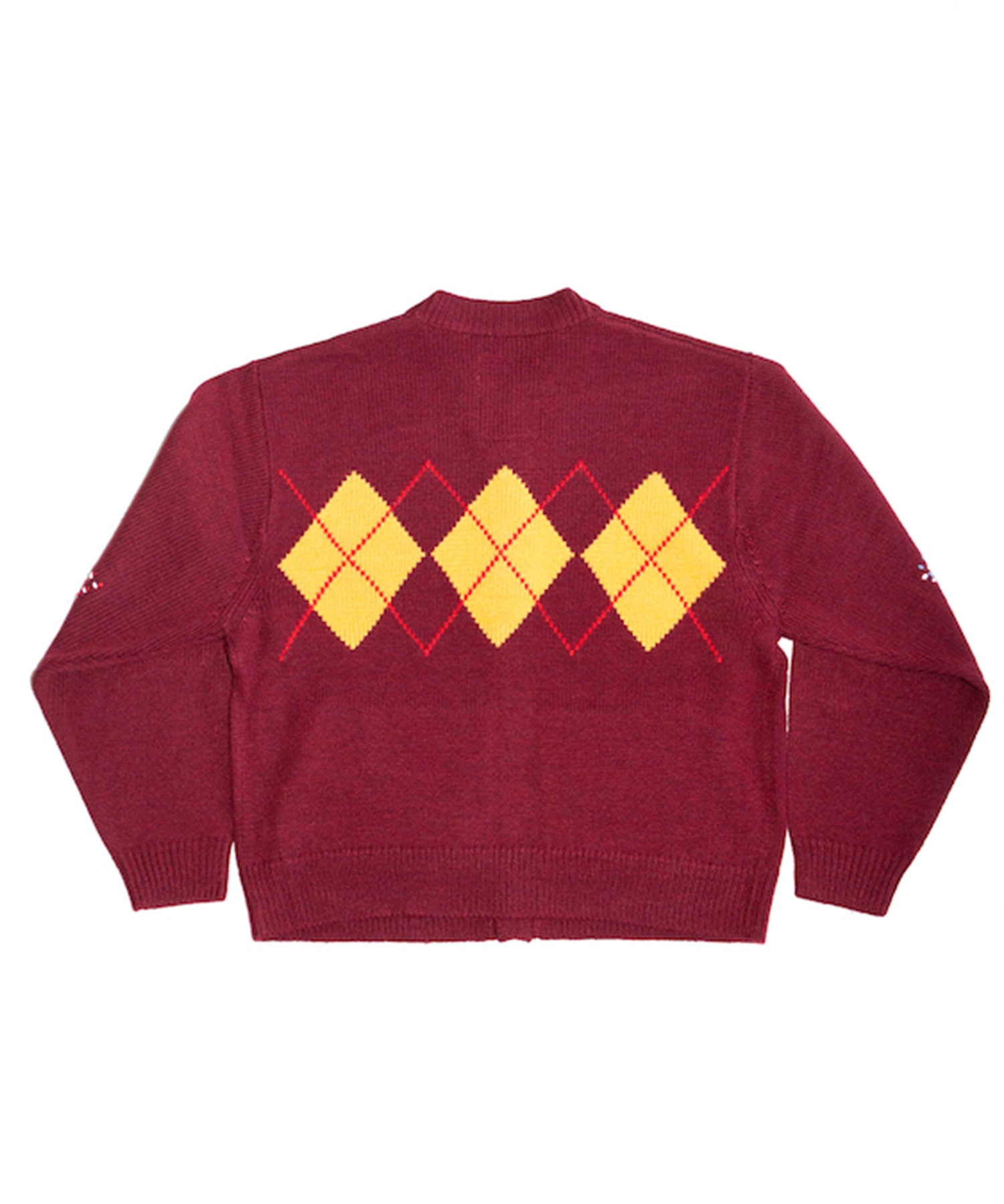 ARGYLE CARDIGAN RICE NINE TEN