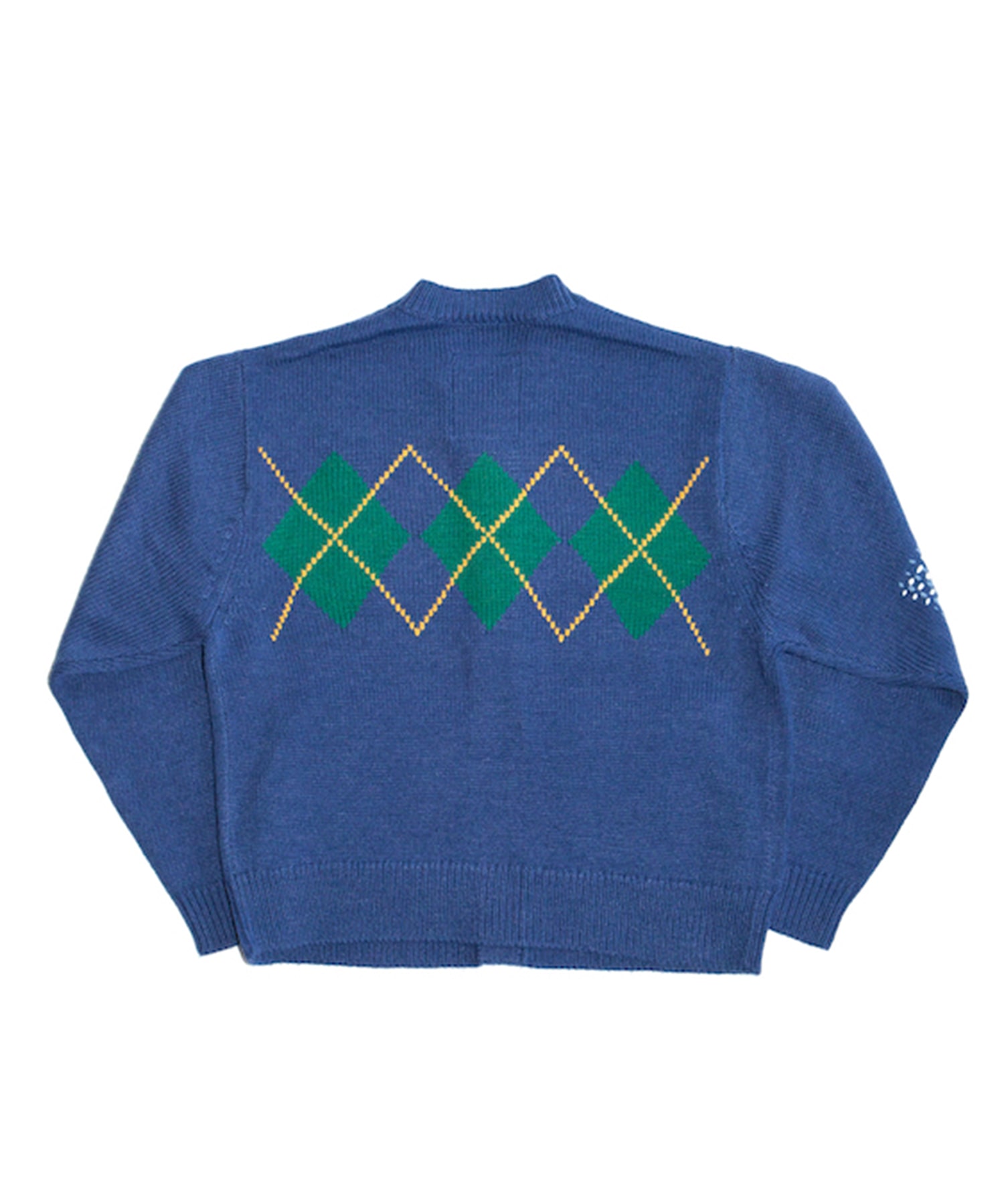 ARGYLE CARDIGAN RICE NINE TEN