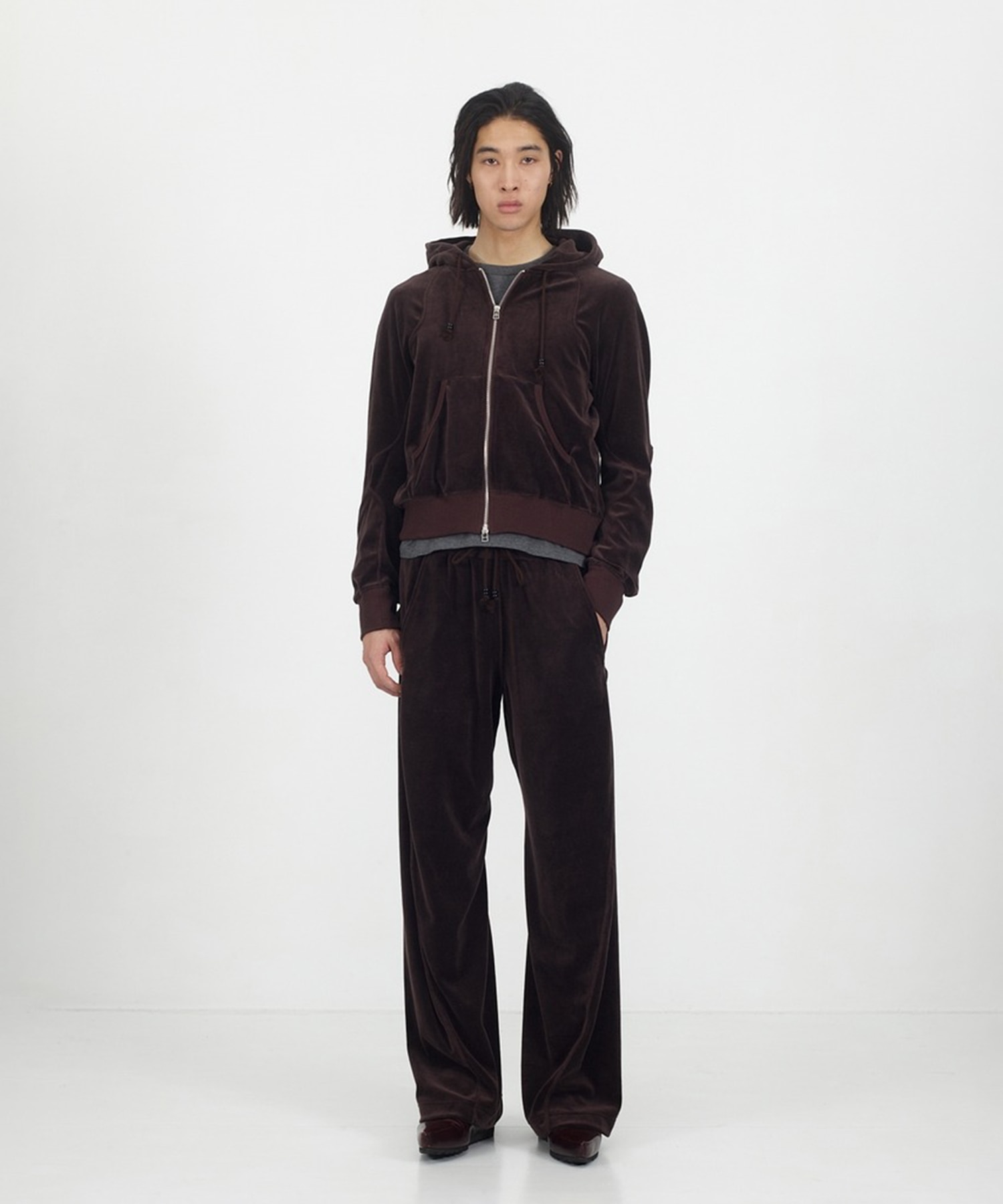 VELOUR 3D TWISTED LOUNGE PANTS NVRFRGT