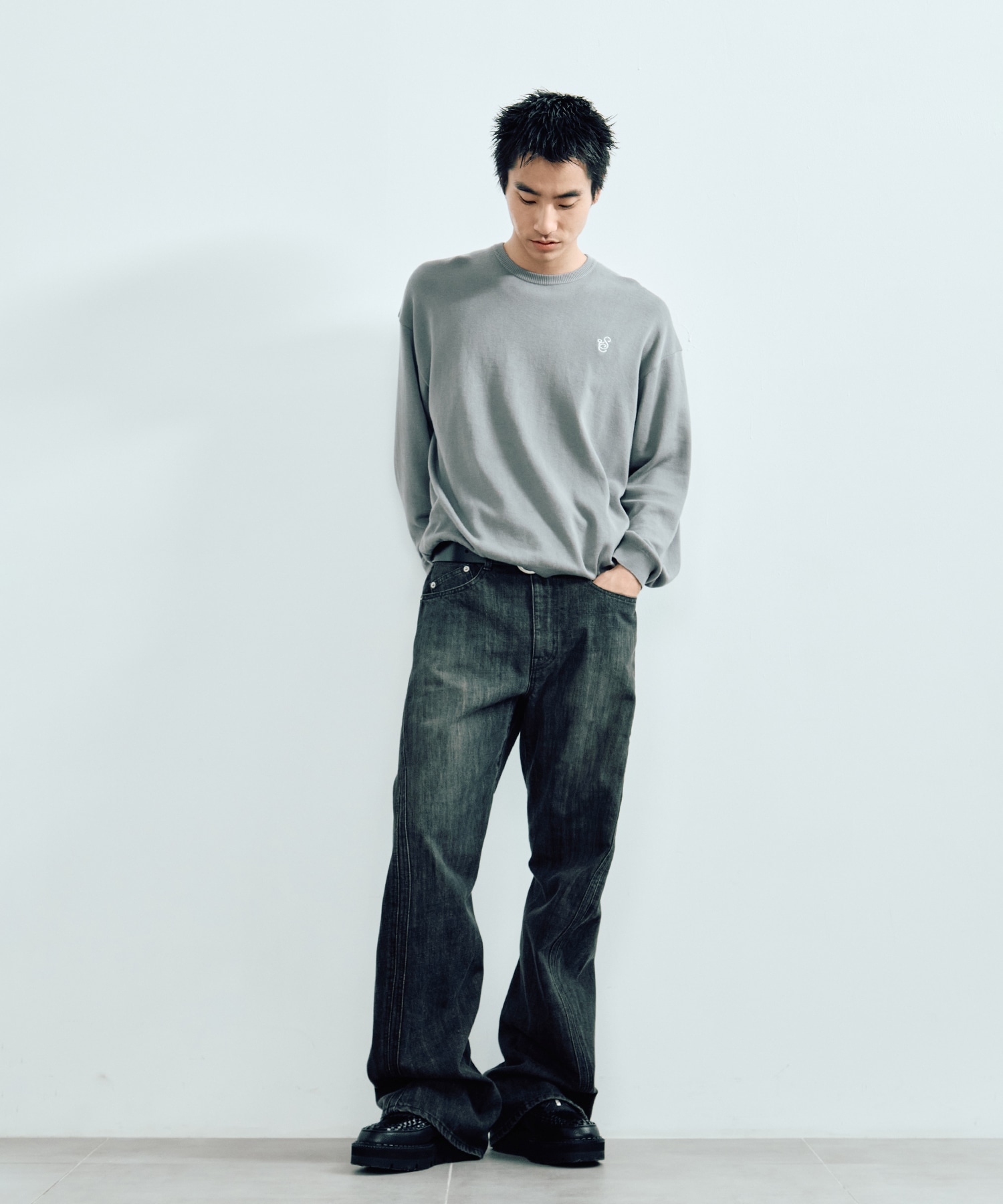 別注 3D TWISTED JEANS NVRFRGT