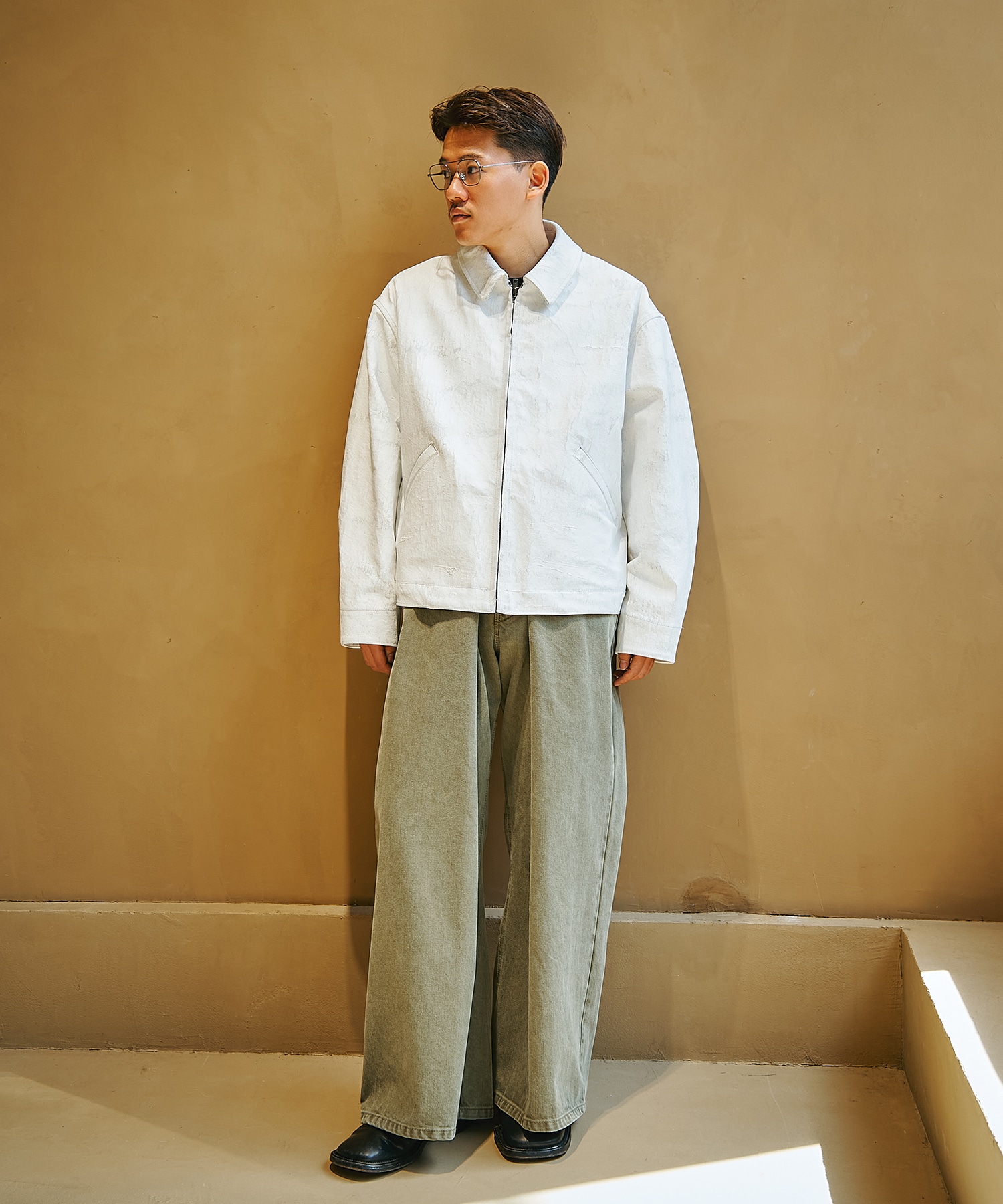 Tucked Denim Jeans Nomat