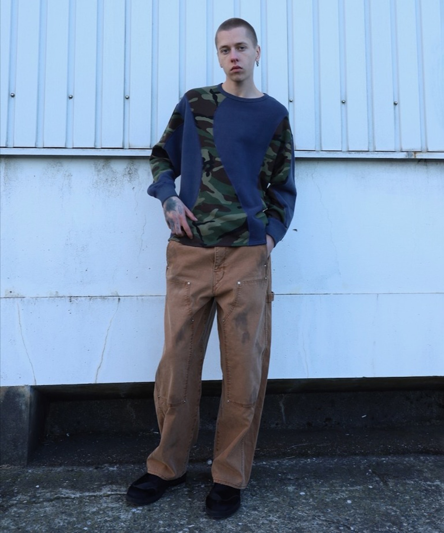 DUCK DOUBLE KNEE PANTS JieDa