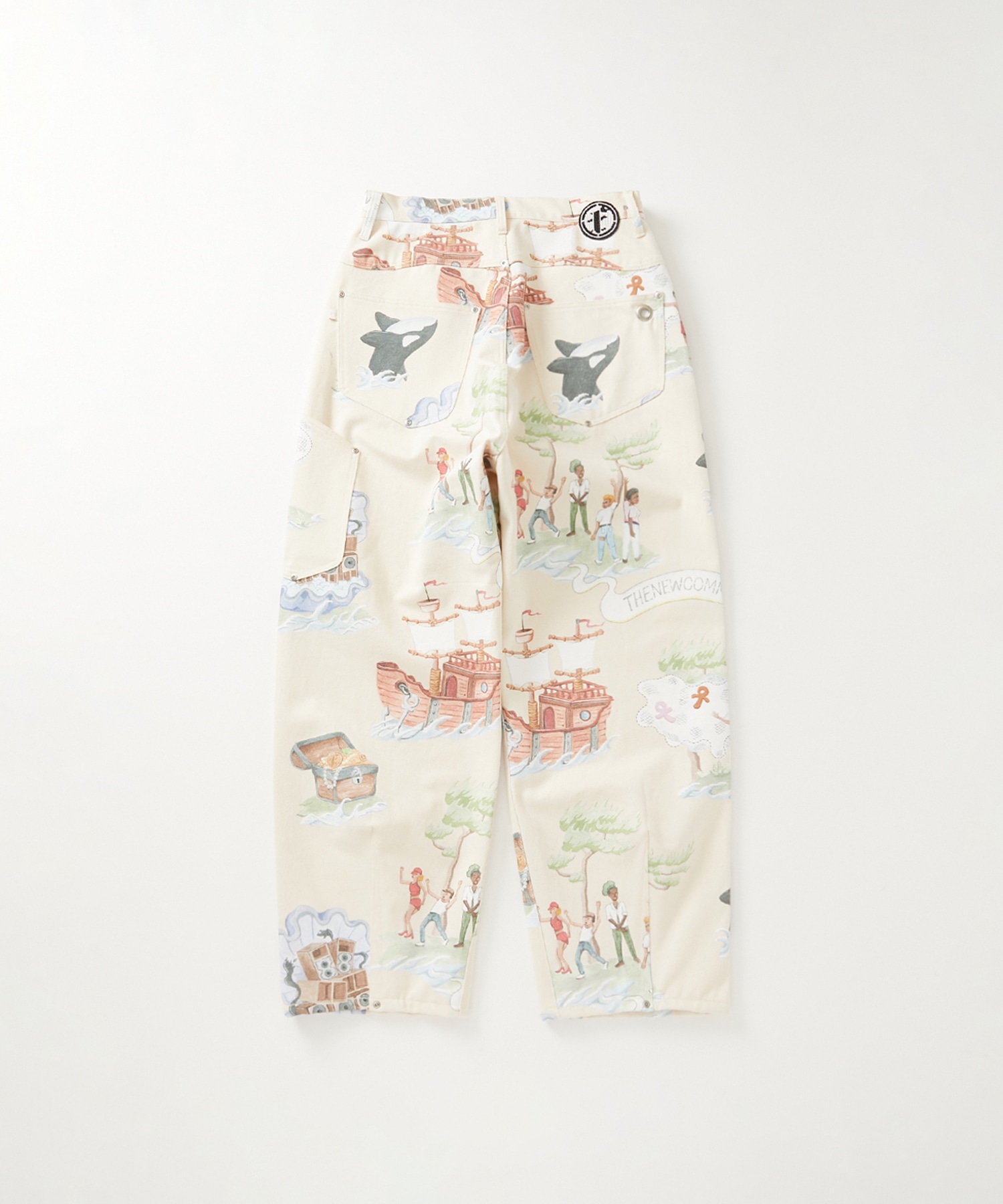 NEWCOMMUNE BAGGY DENIM　Rigid FAF