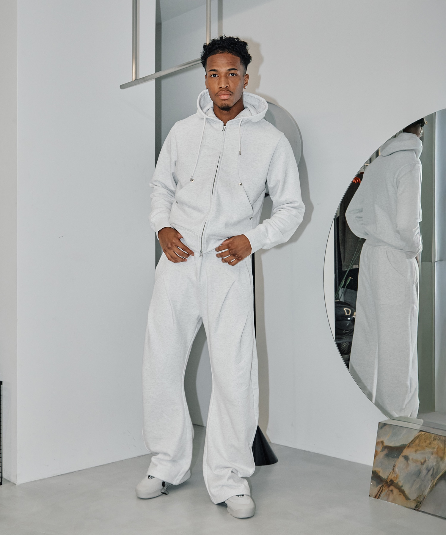 WIDE BALOON PANTS CONZ