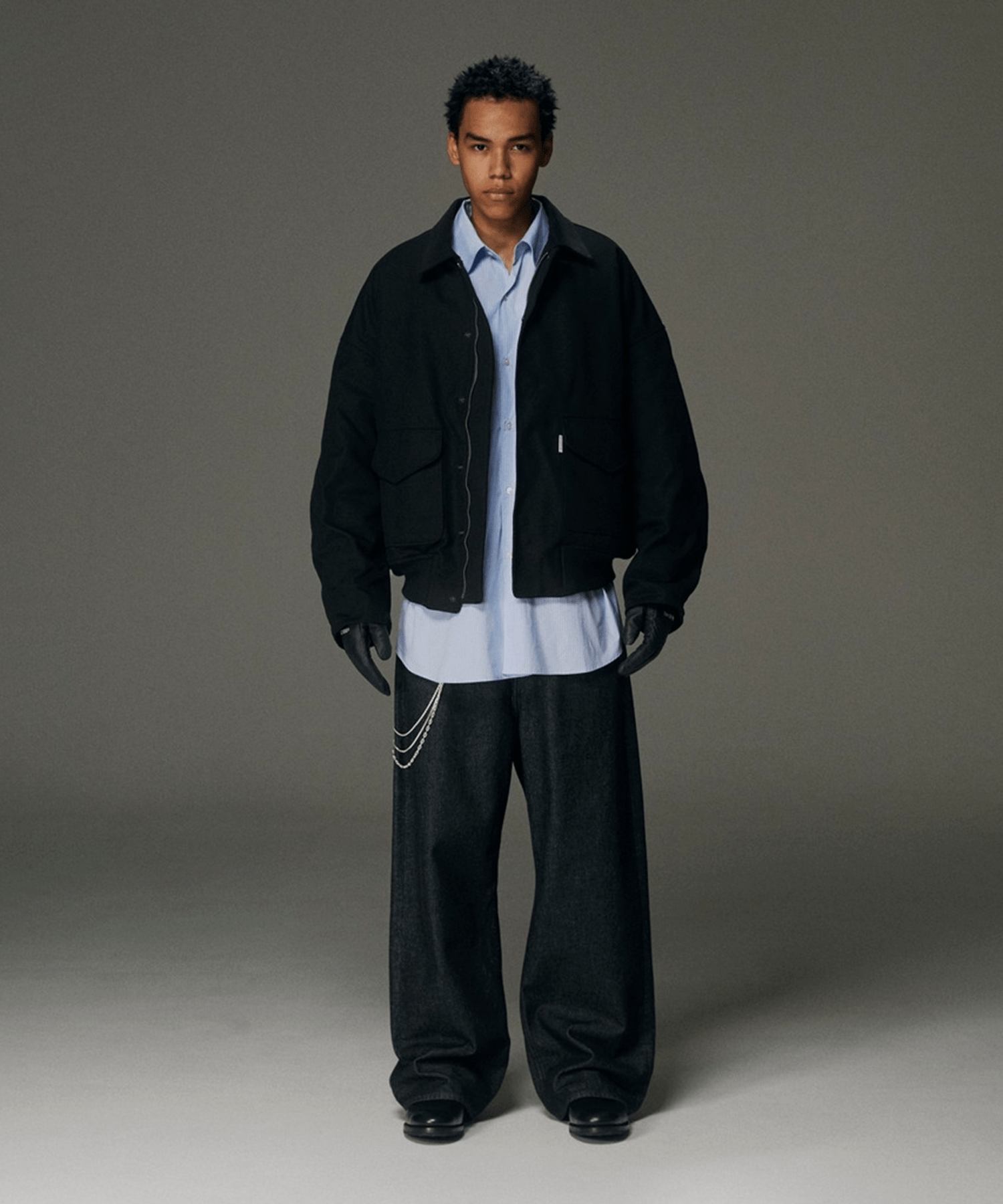 12.5oz Denim 5 Pocket Square Leg Pants COOTIE PRODUCTIONS