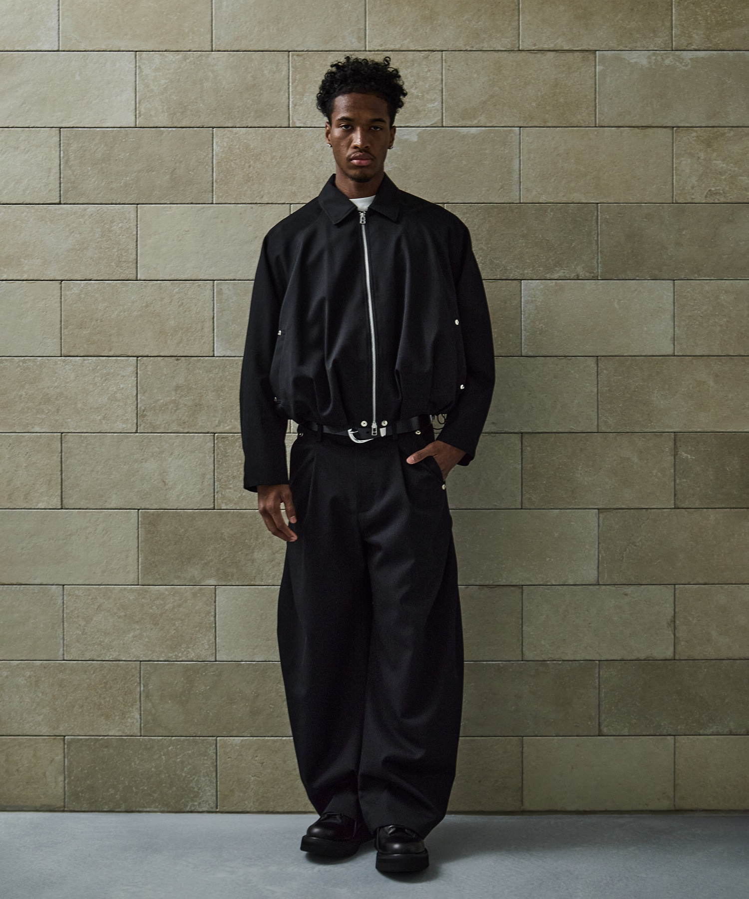 CURVE LEG TROUSERS GABA CONZ
