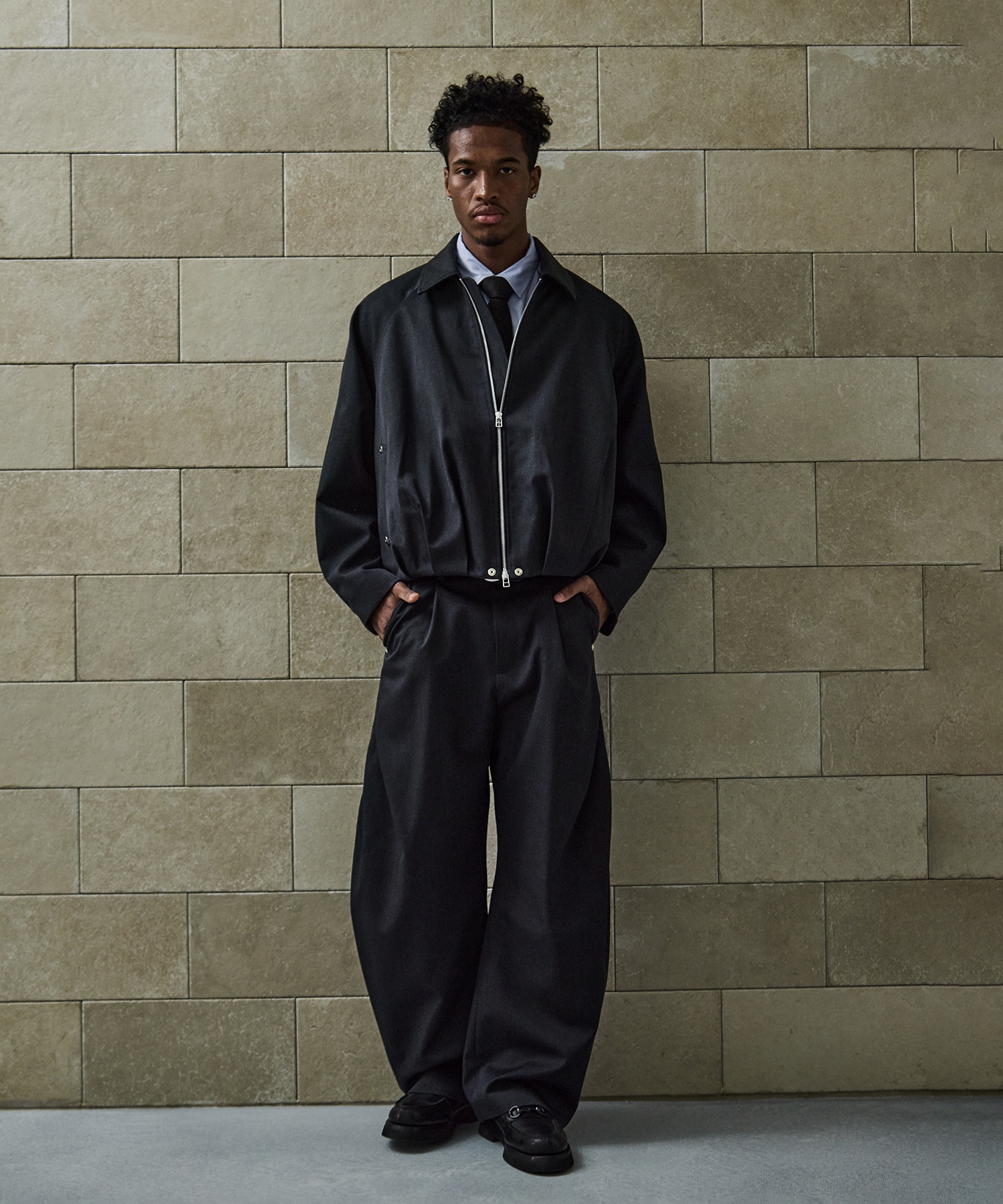 CURVE LEG TROUSERS GABA CONZ