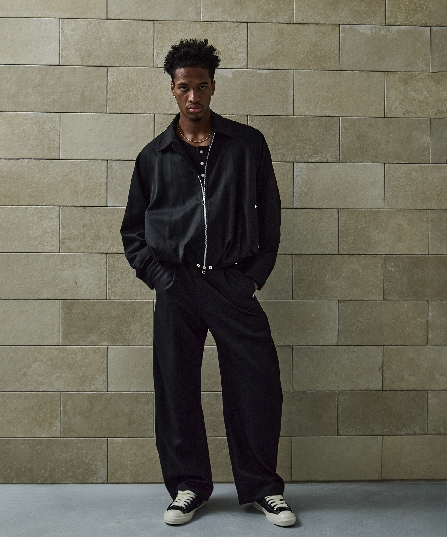 CURVE LEG TROUSERS GABA CONZ