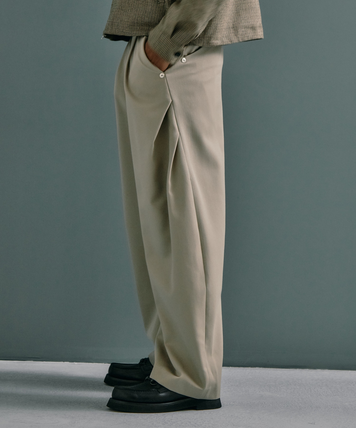 CURVE LEG TROUSERS GABA CONZ