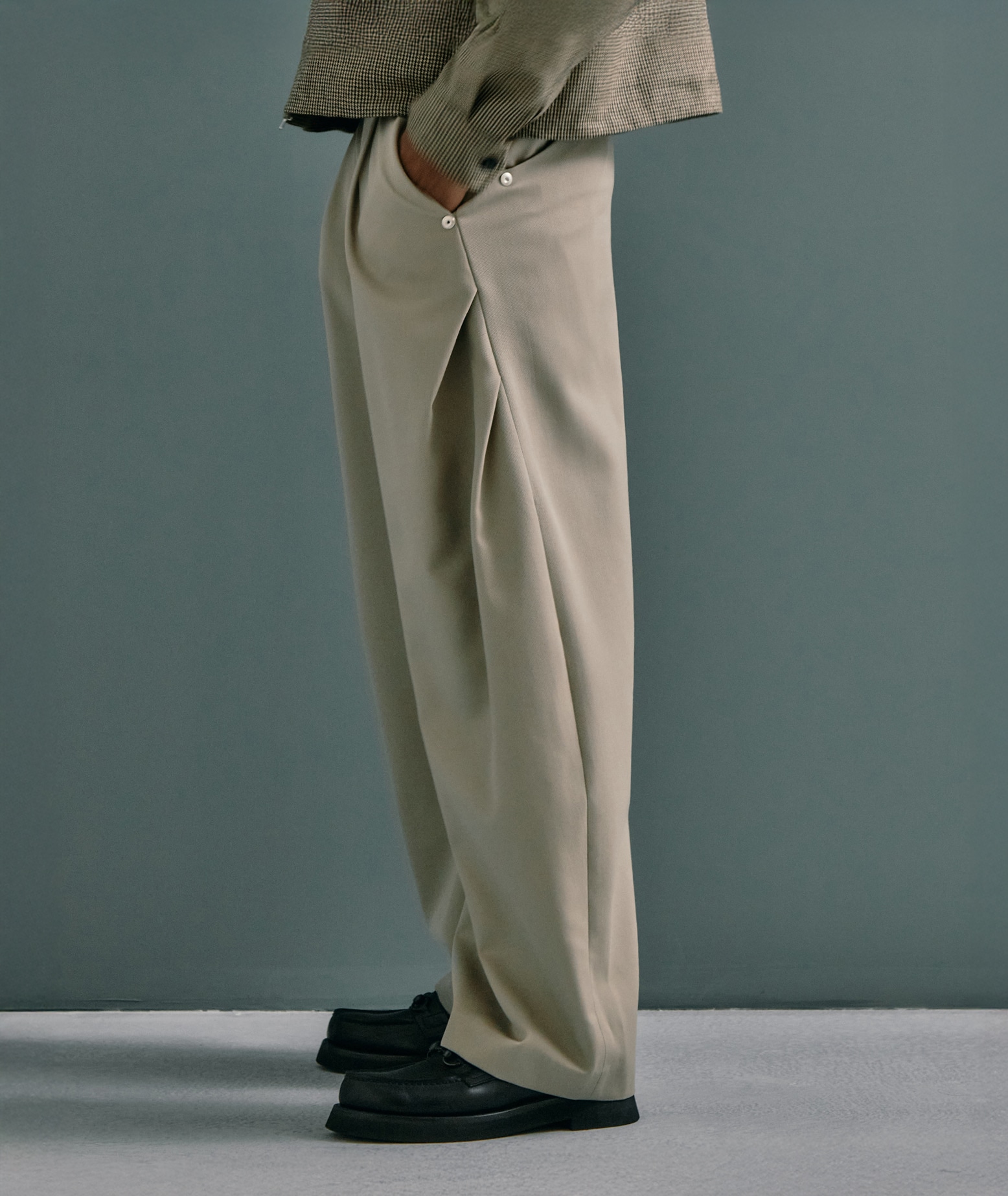 CURVE LEG TROUSERS GABA CONZ