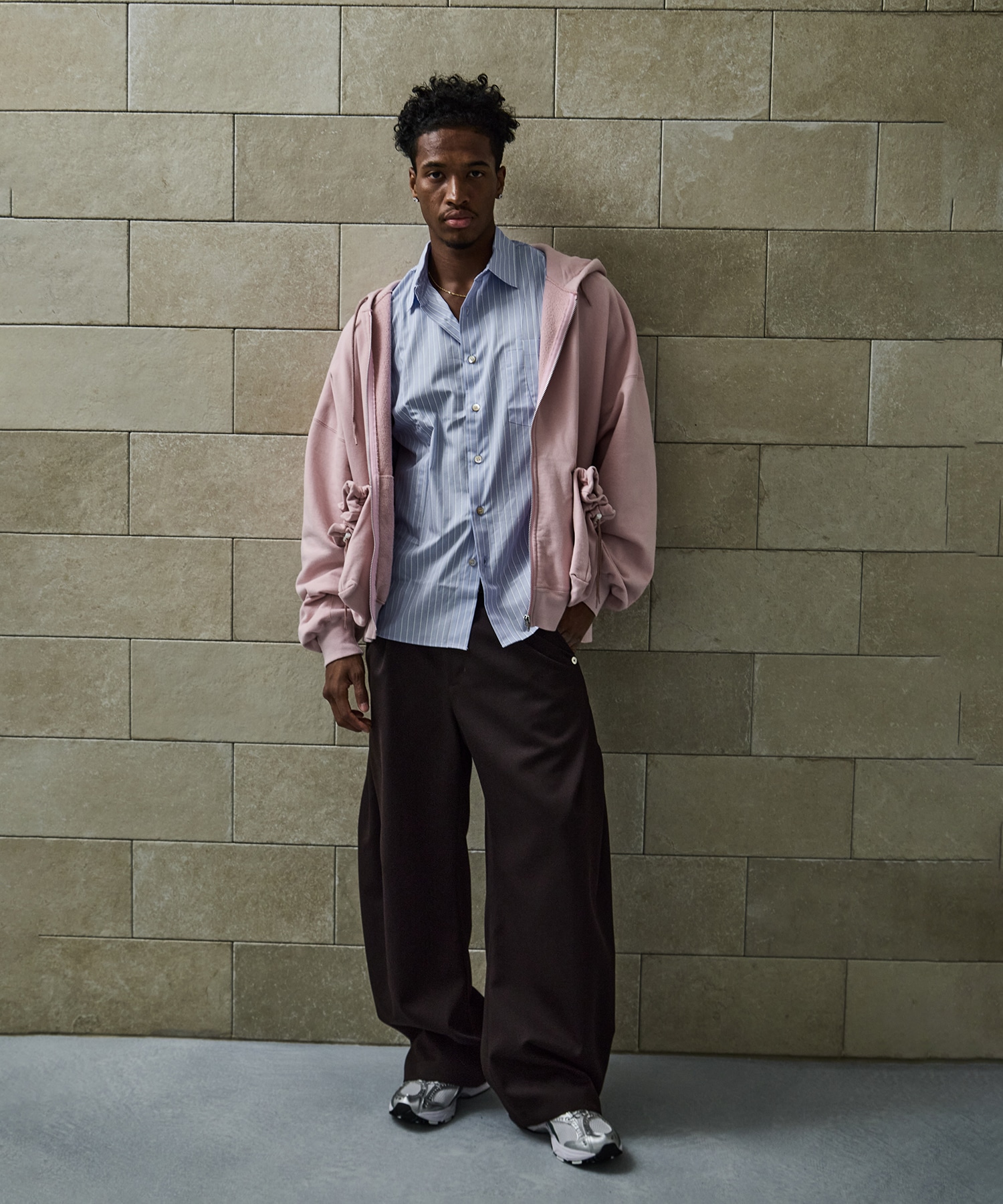 CURVE LEG TROUSERS GABA CONZ