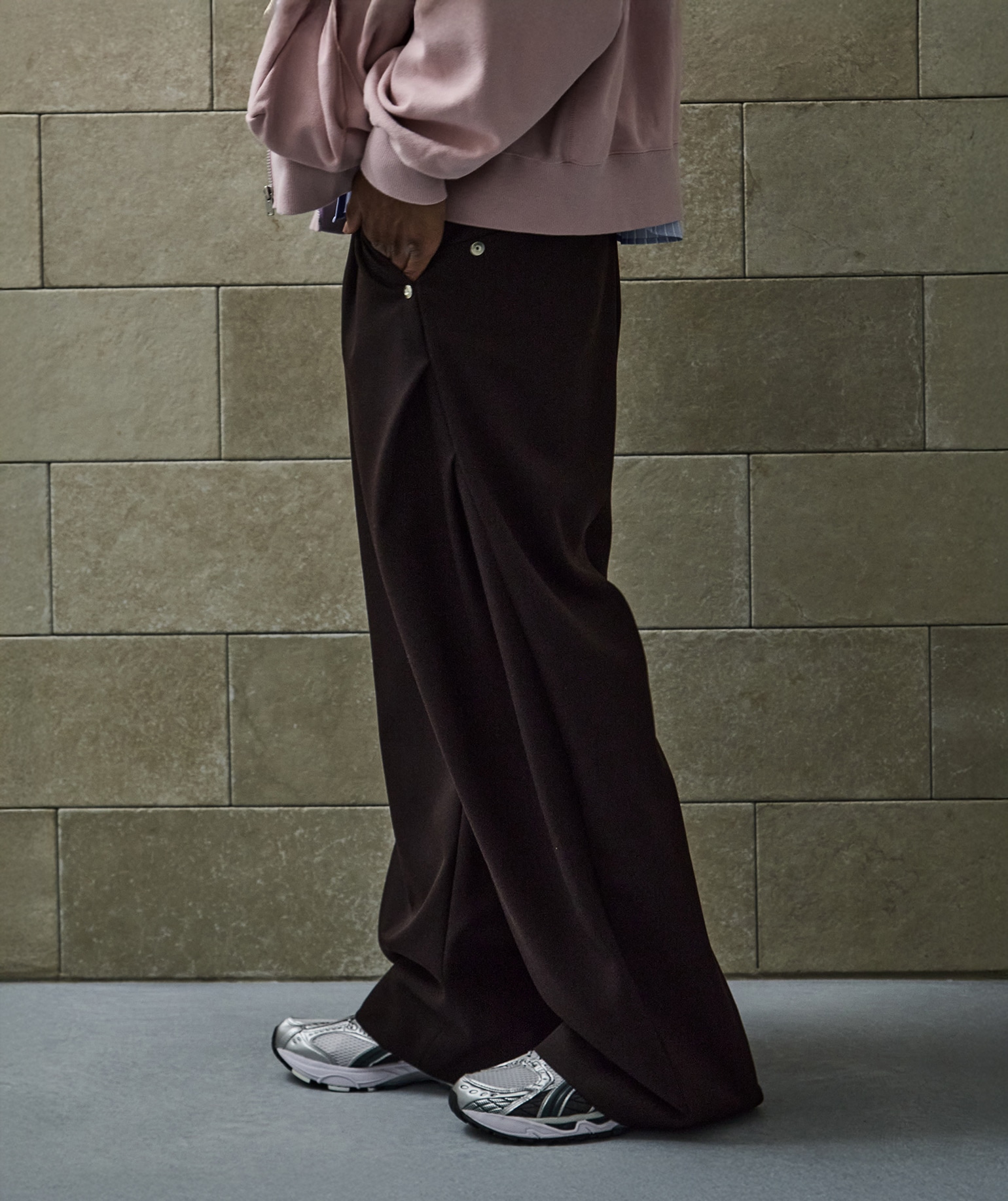 CURVE LEG TROUSERS GABA CONZ