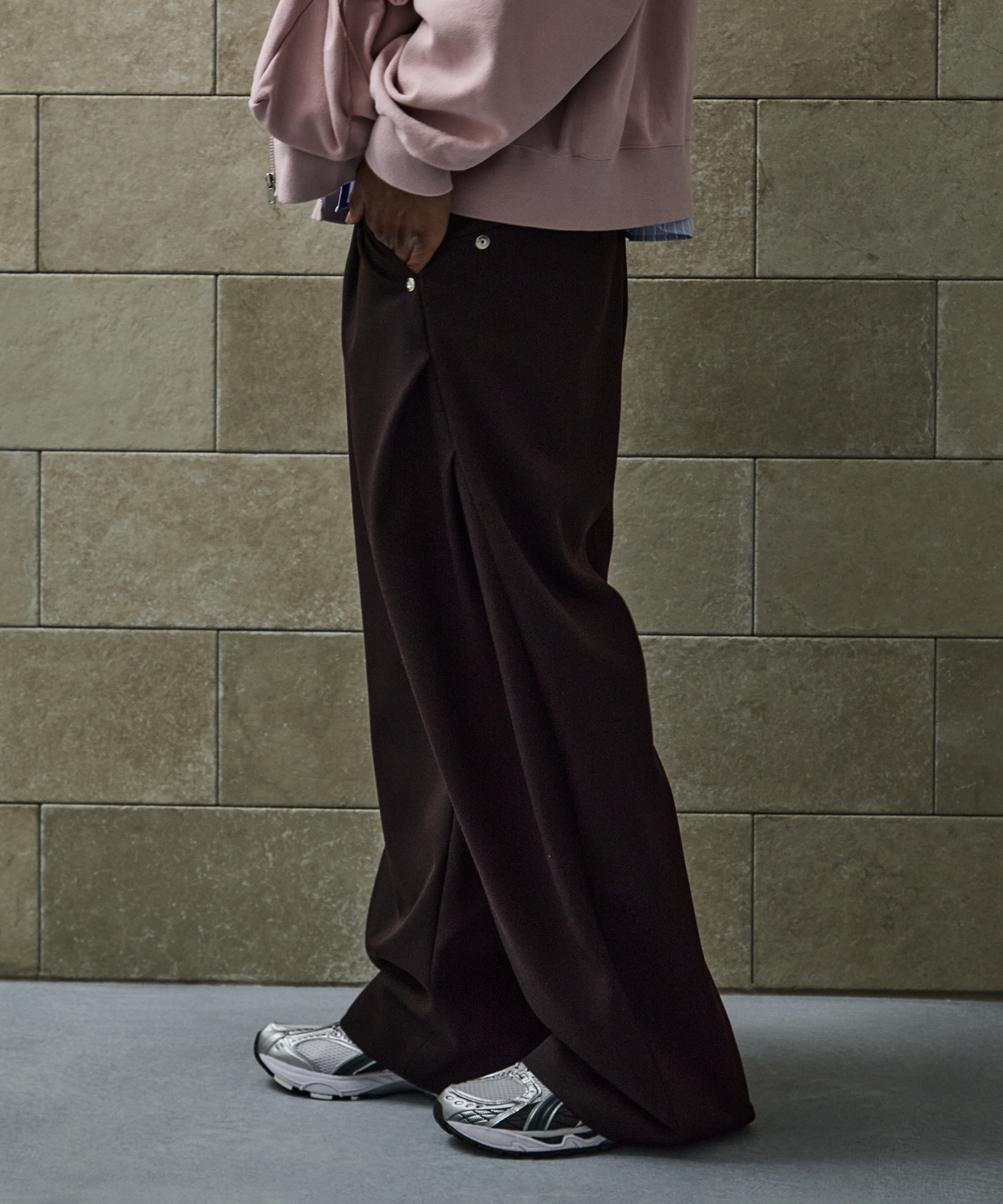 CURVE LEG TROUSERS GABA CONZ
