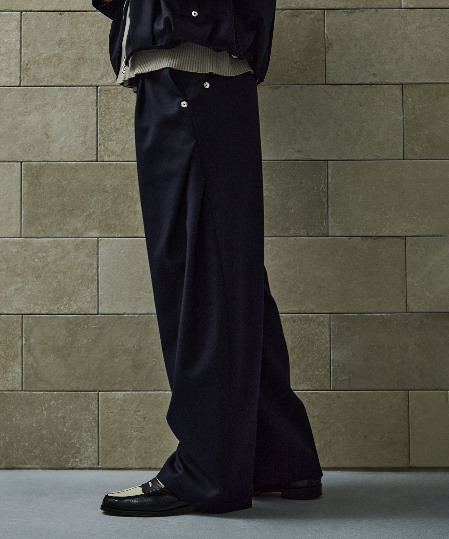 CURVE LEG TROUSERS GABA CONZ