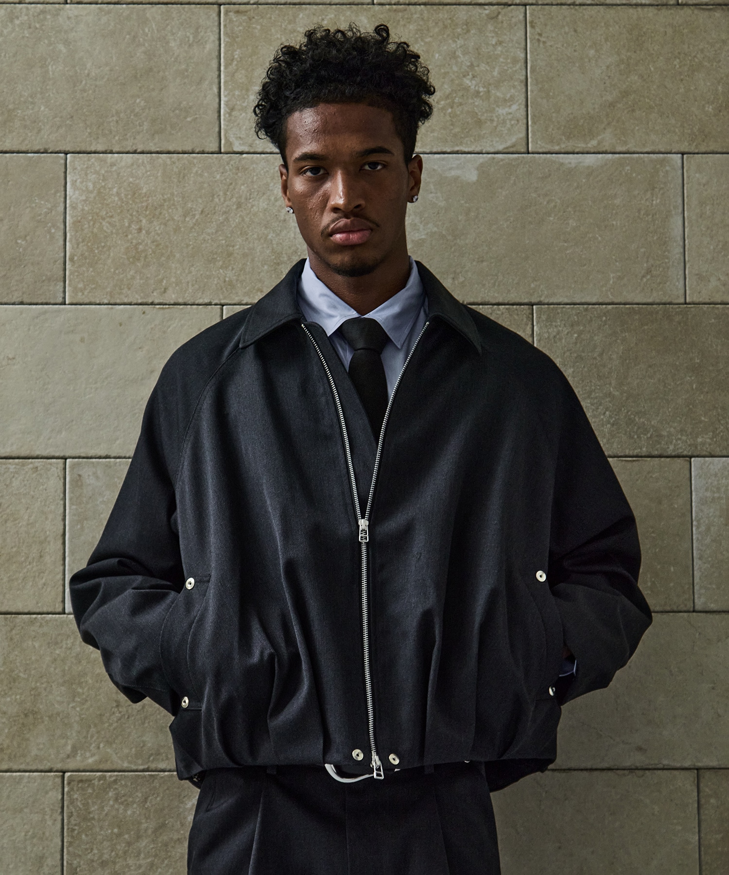 BALOON ZIP UP JACKET CONZ