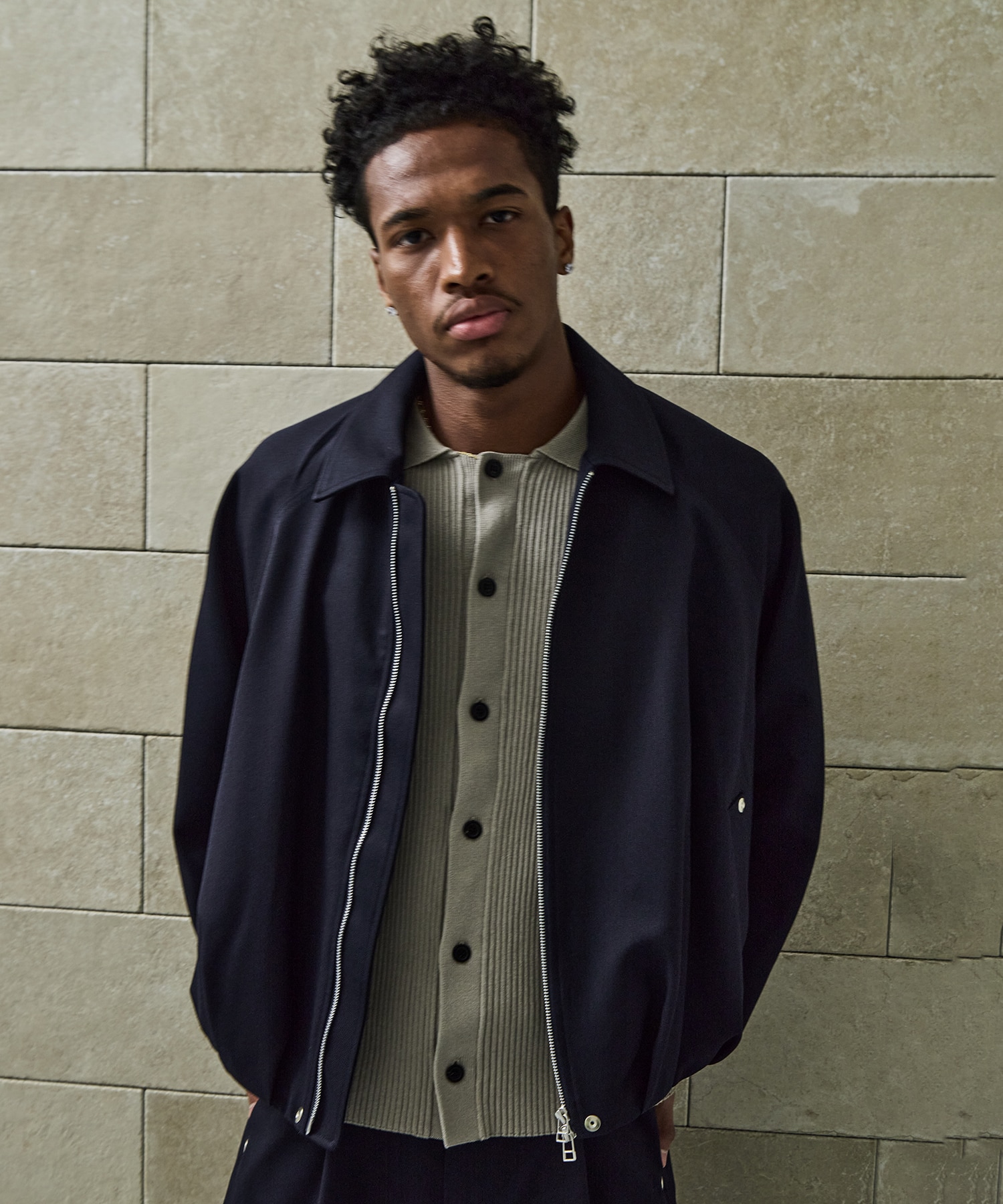 BALOON ZIP UP JACKET CONZ