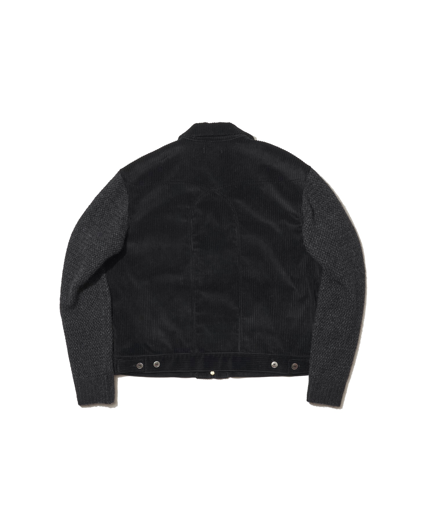 KNIT DOCKING WORK BLOUSON STEAF