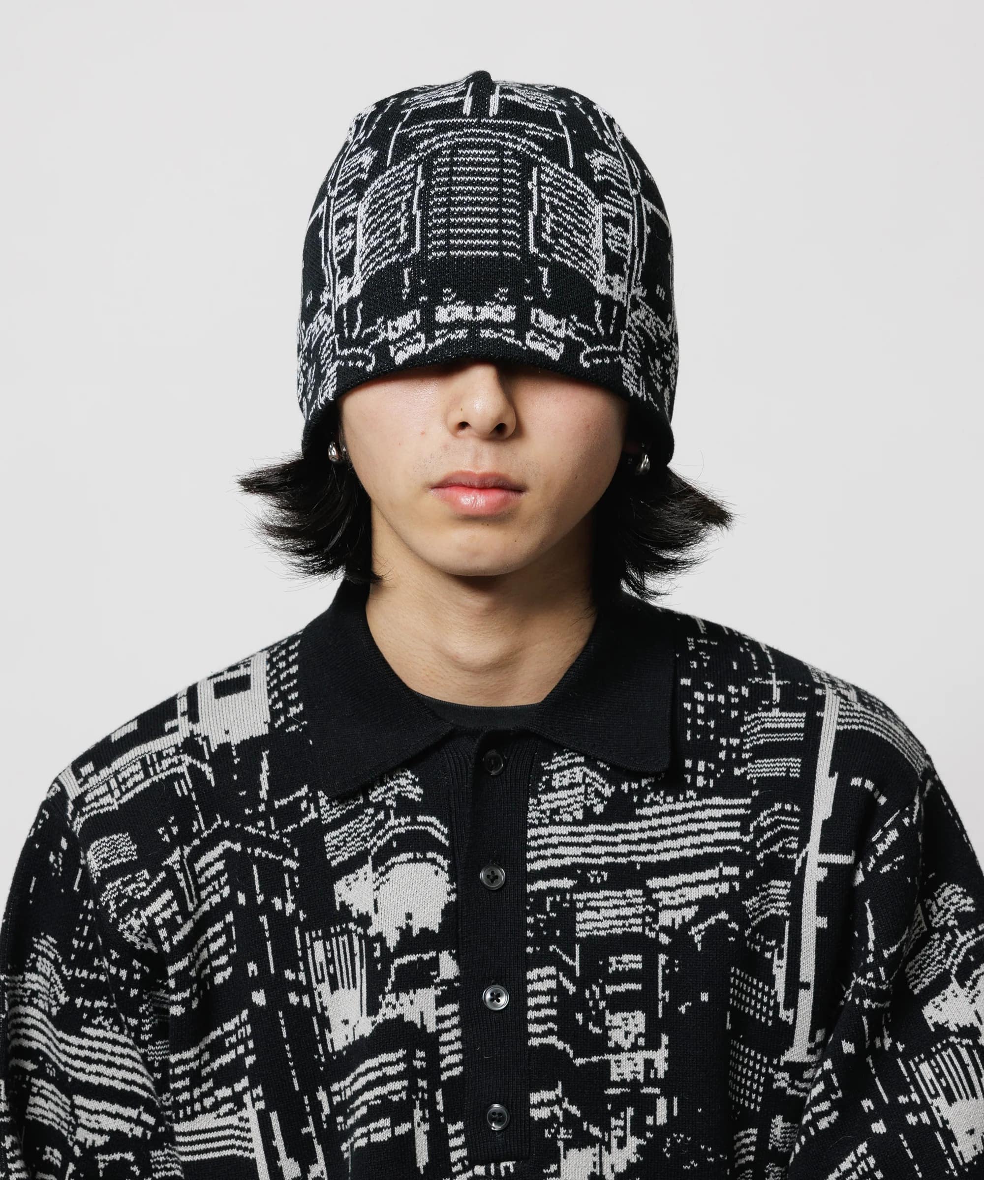 BUILDING KNIT BEANIE F-LAGSTUF-F